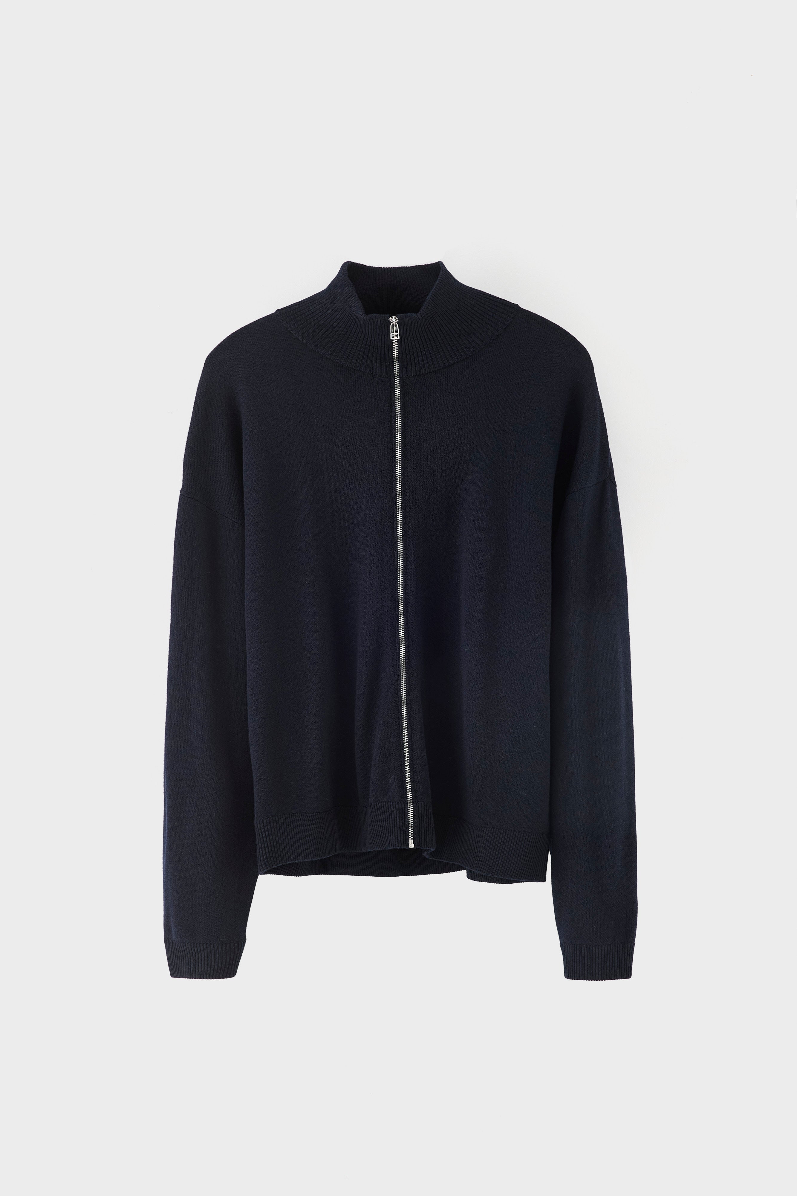 Siap zip-up cardigan (262 / M / NAVY)