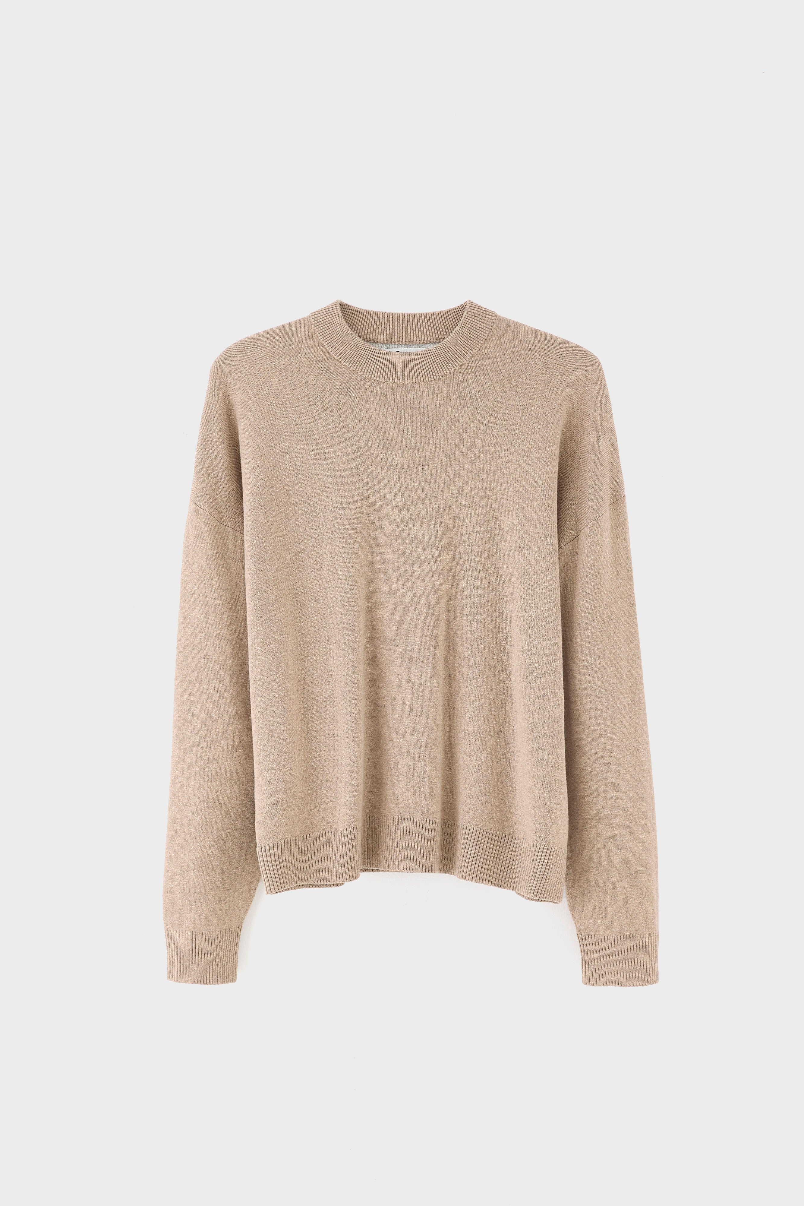 Geolem crewneck sweater (261 / M / CHINO)