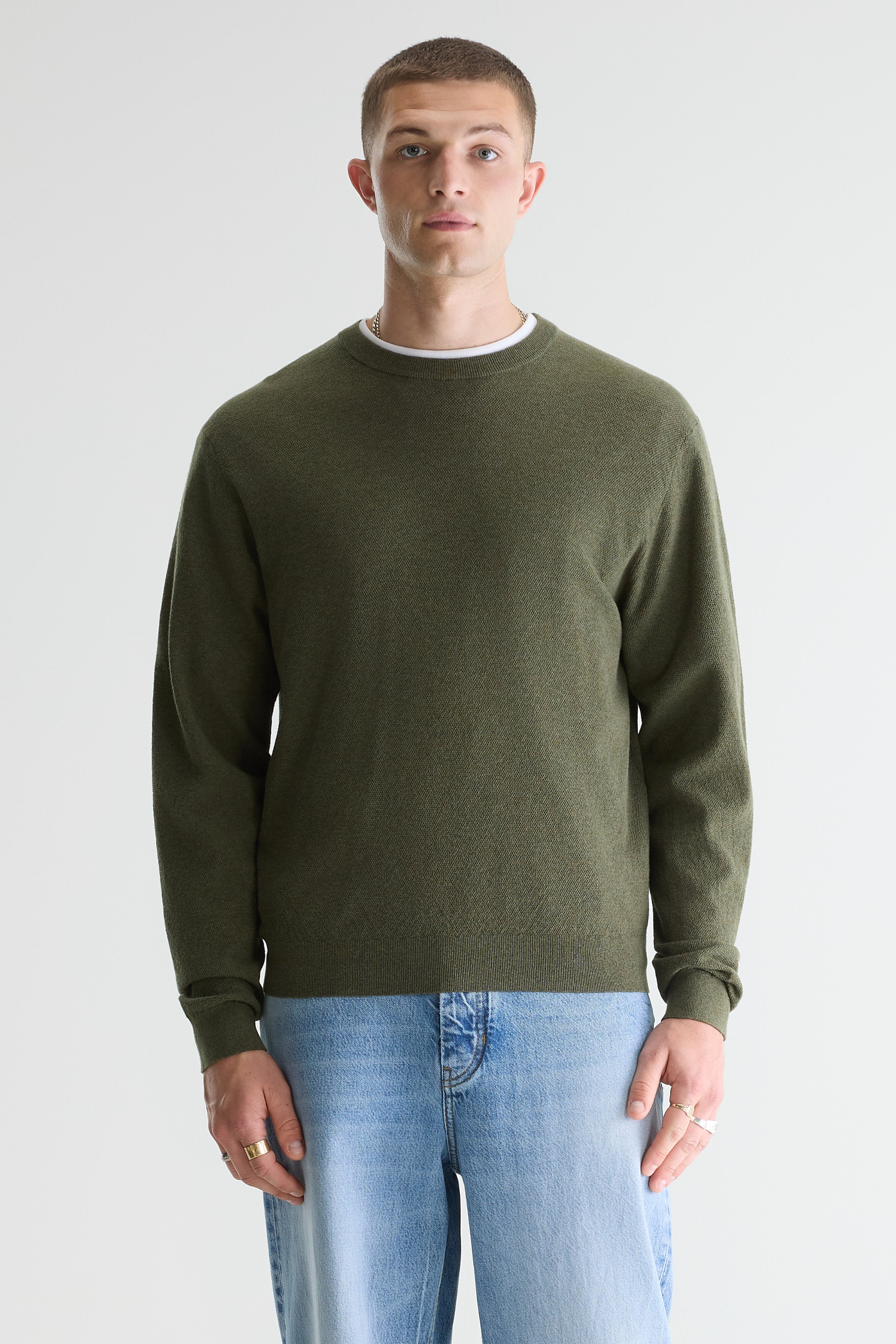 Alyc crewneck sweater (261 / M / JEEP)