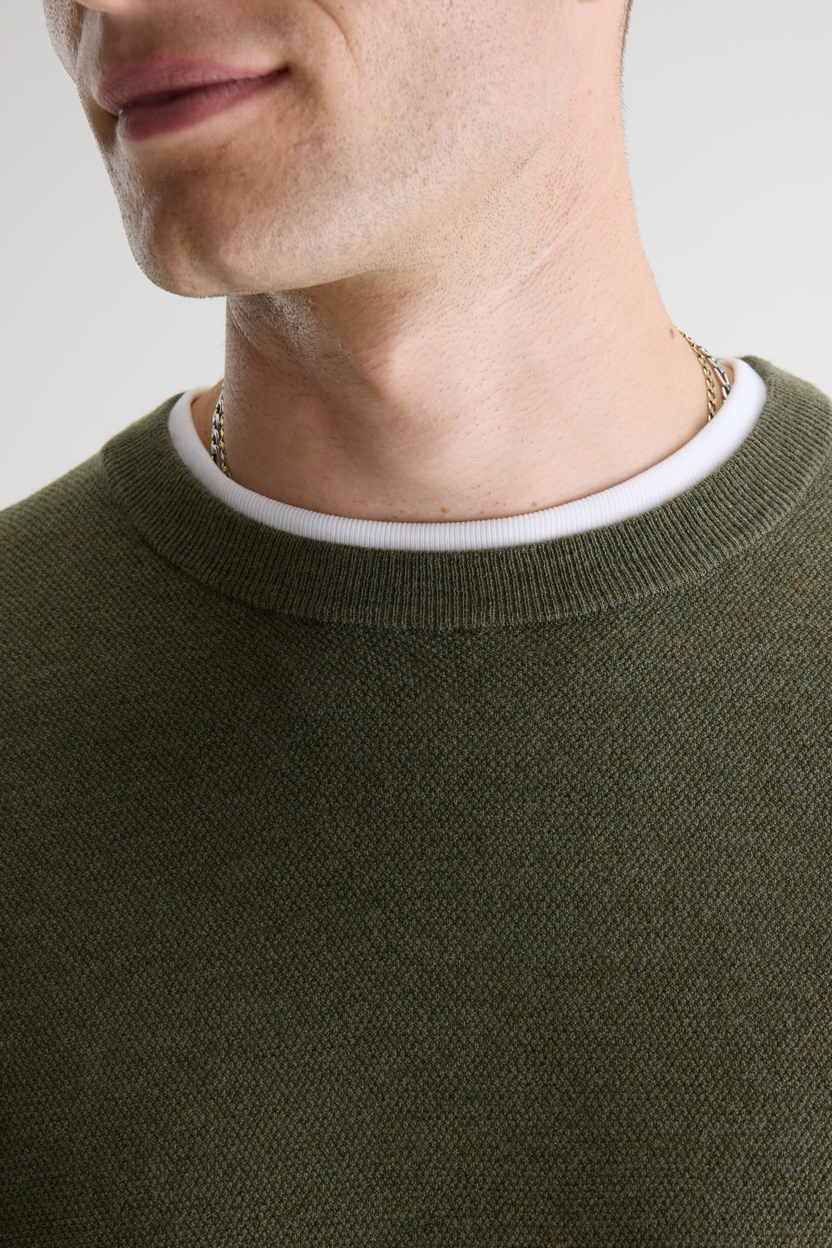 Alyc crewneck sweater (261 / M / JEEP)