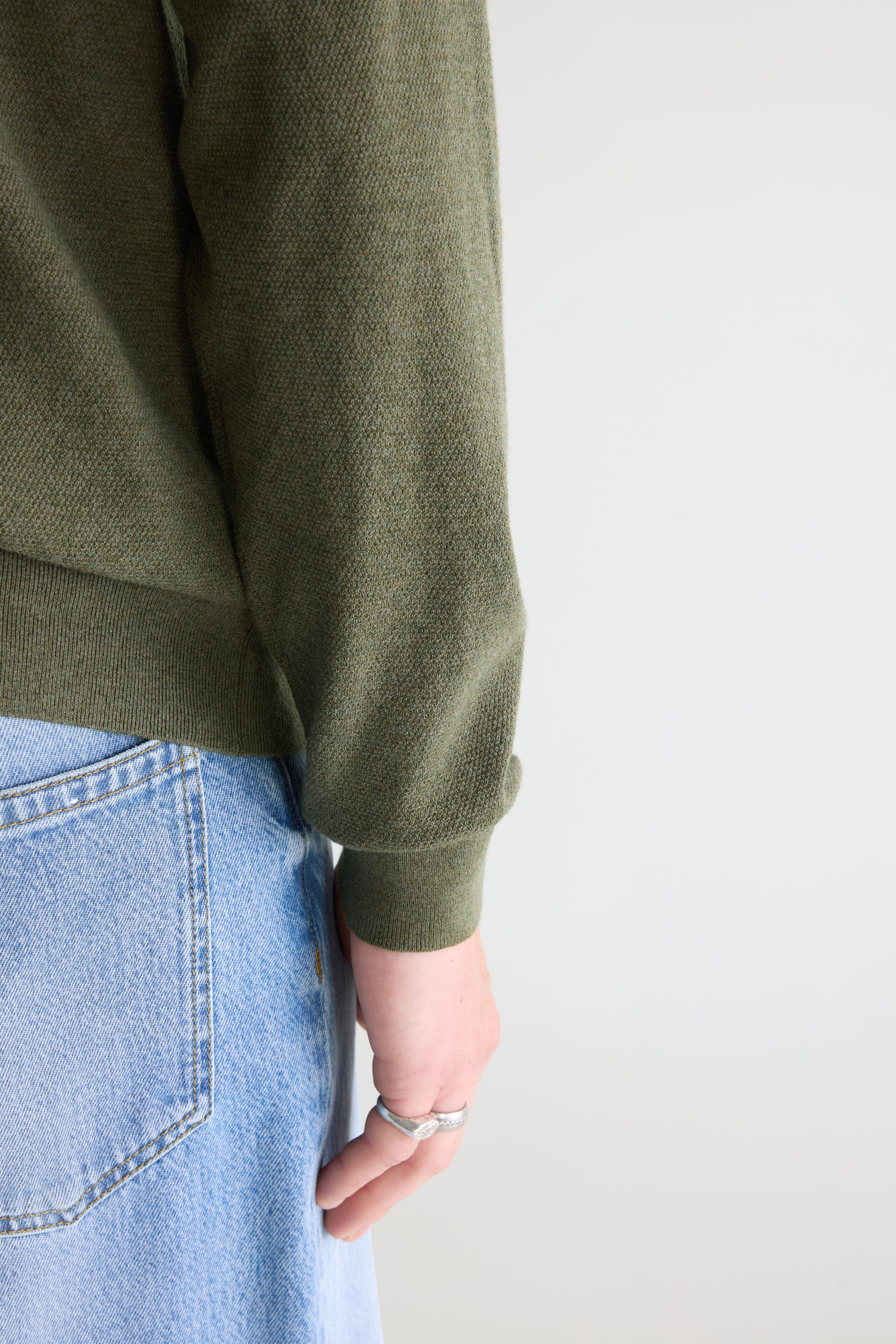 Alyc crewneck sweater (261 / M / JEEP)