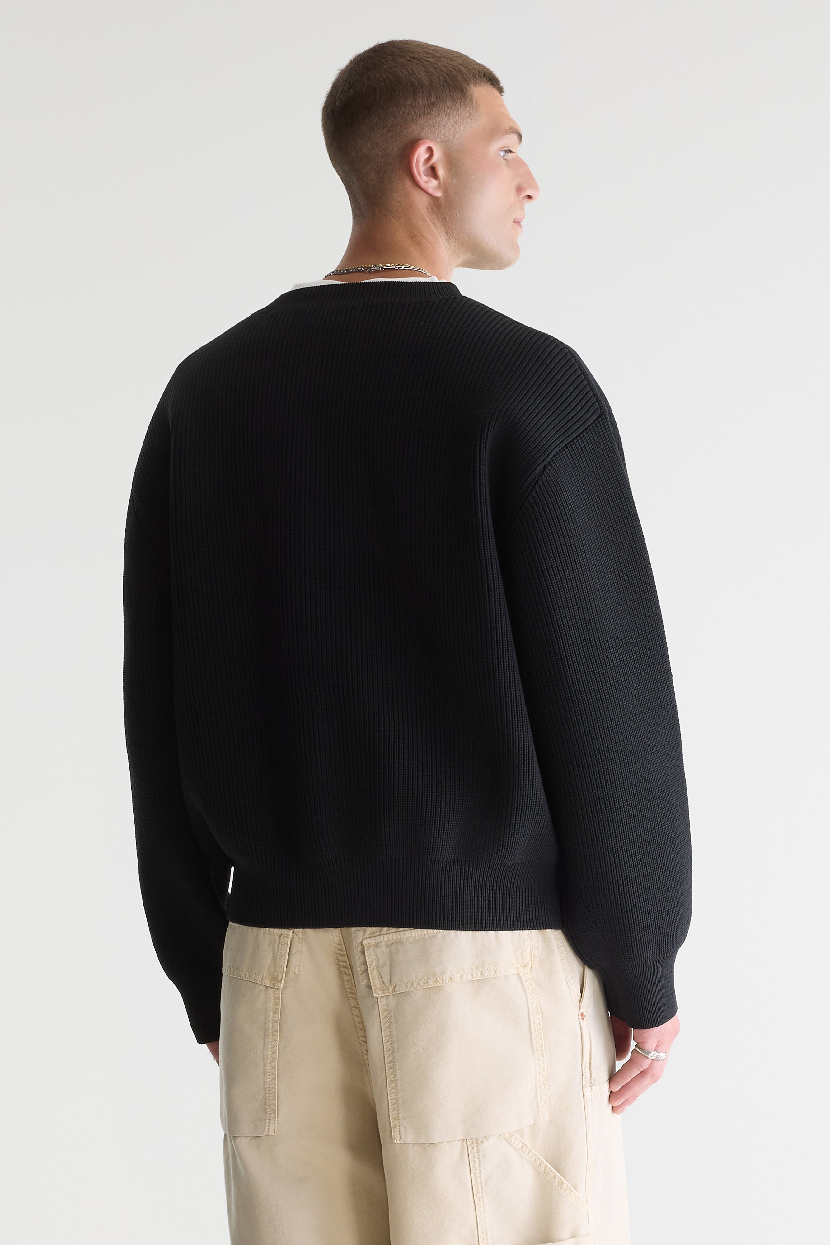Alyes structured sweater (261 / M / BLACK)