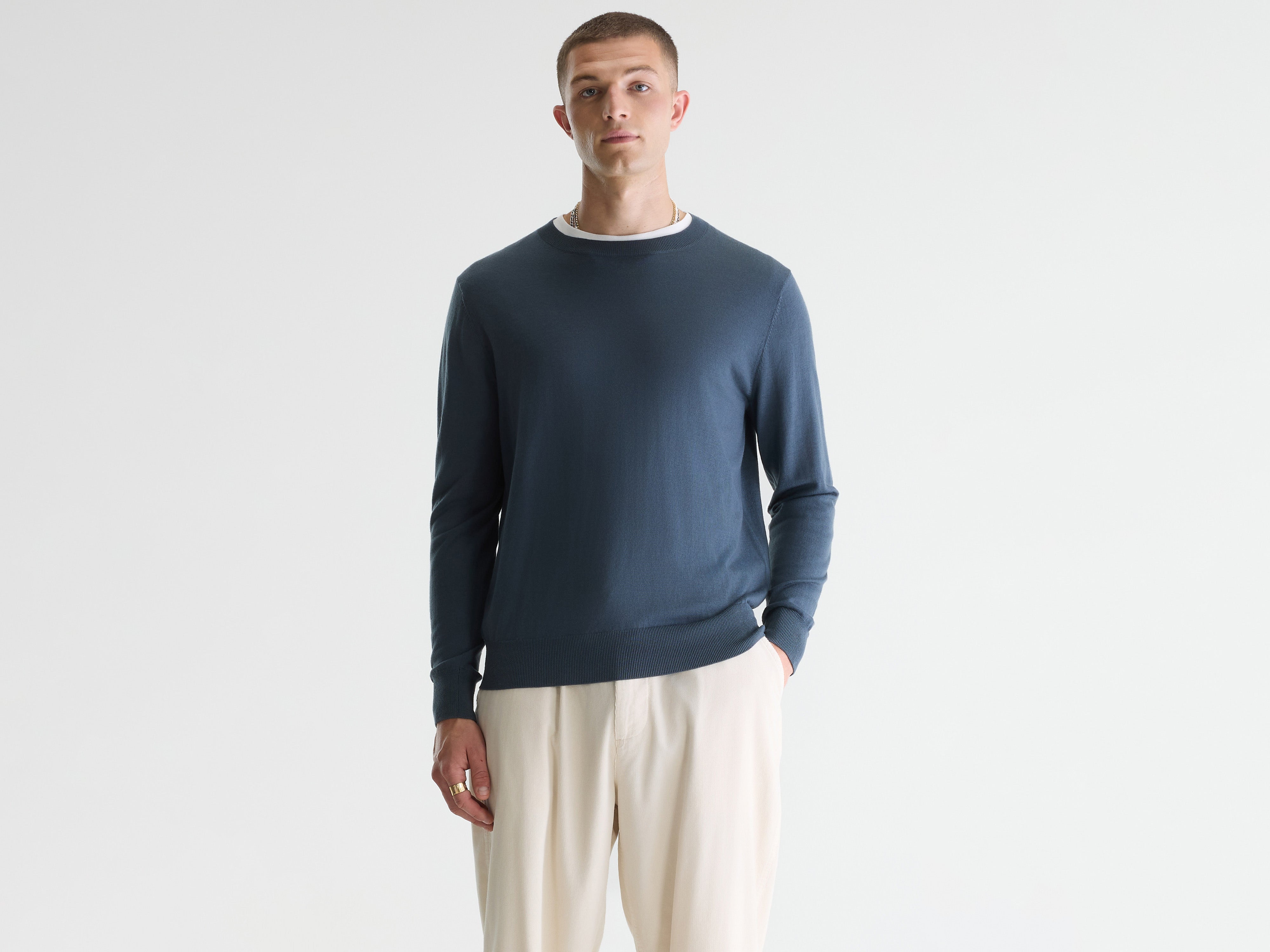 Dilles crewneck sweater (261 / M / DOVE)