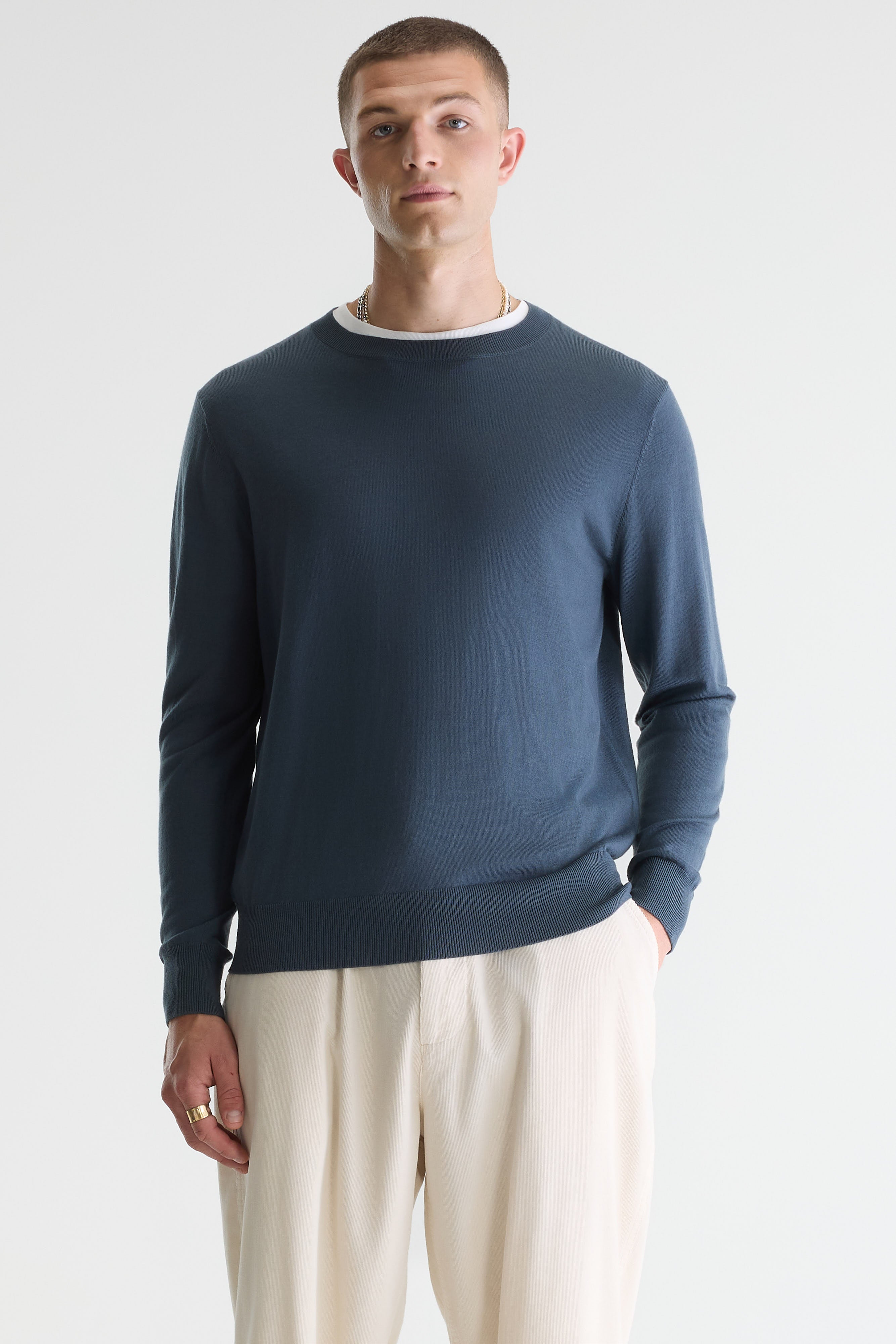 Dilles crewneck sweater (261 / M / DOVE)
