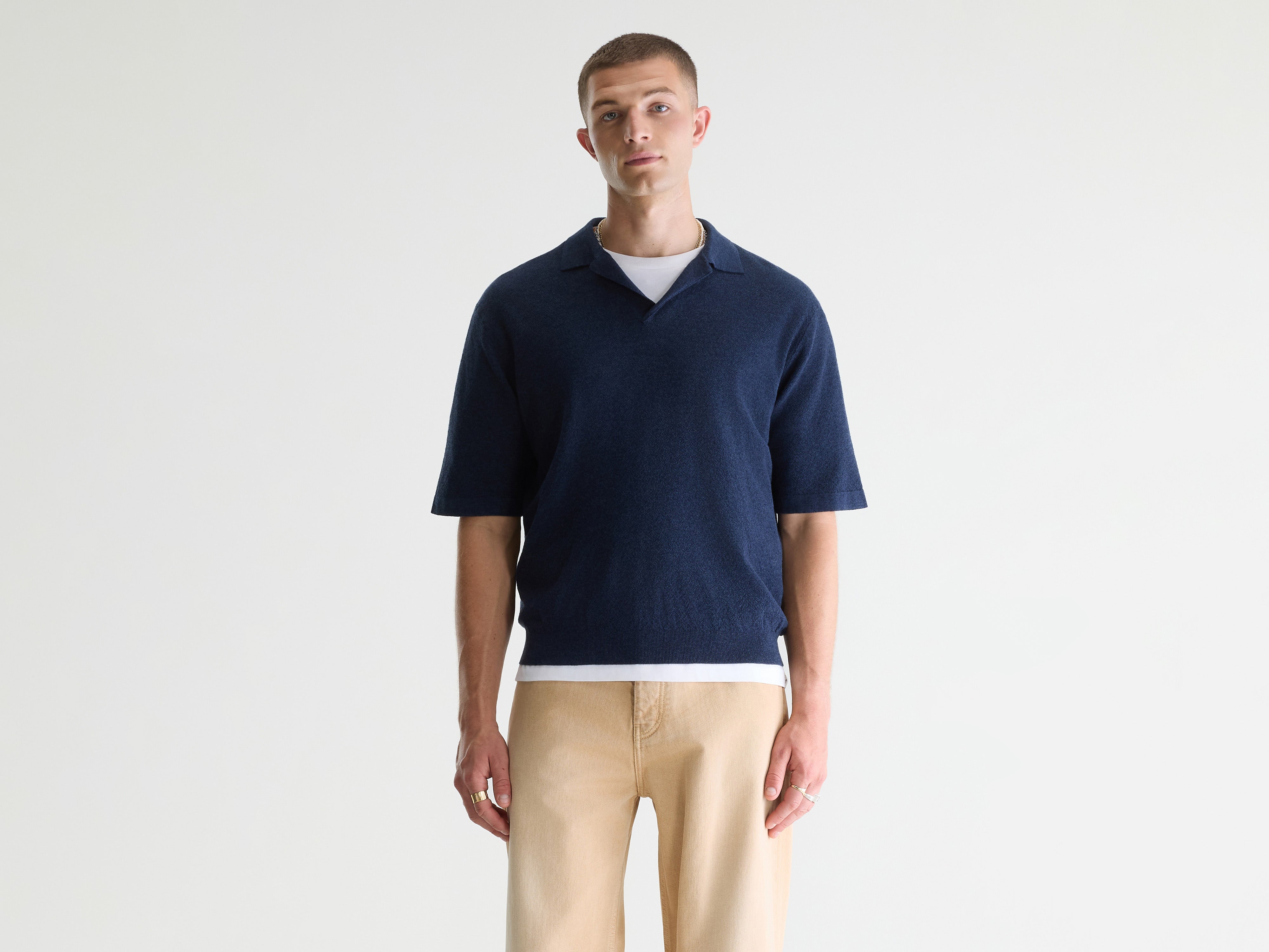 Alosh relaxed polo sweater (261 / M / ODYSEE)