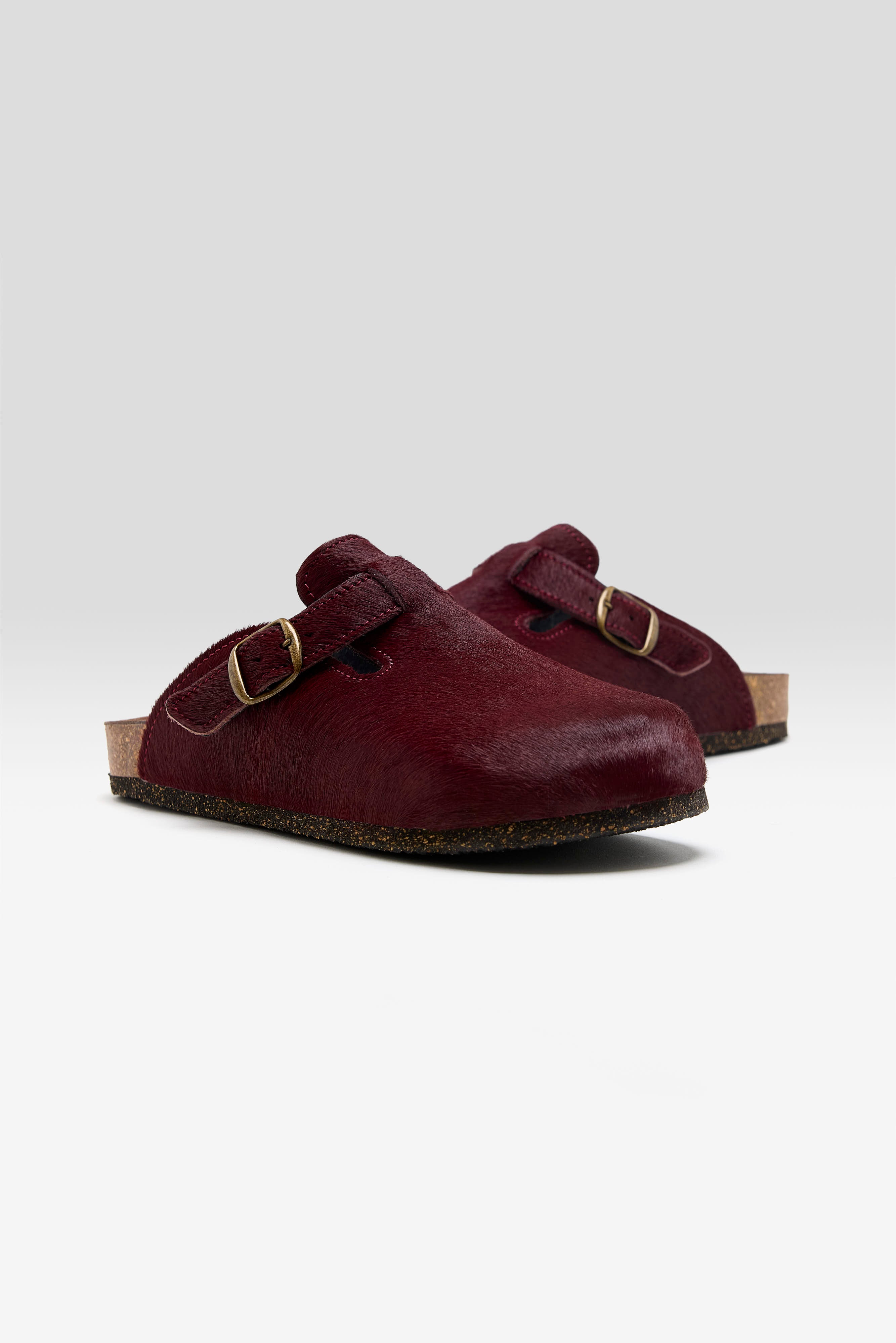 Bordeaux Ponyhair Mules (261 / W / BORDEAUX)