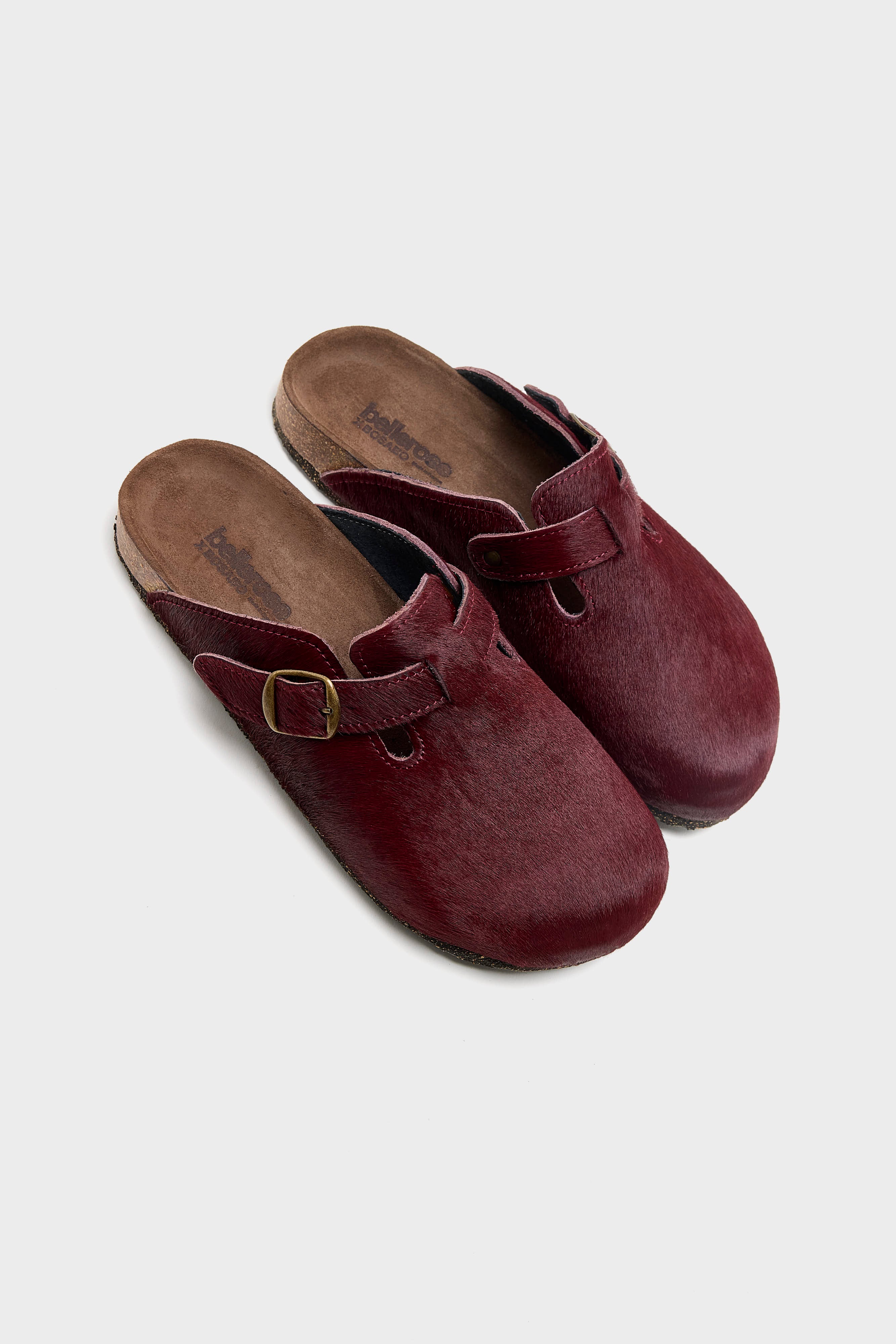 Bordeaux Ponyhair Mules (261 / W / BORDEAUX)