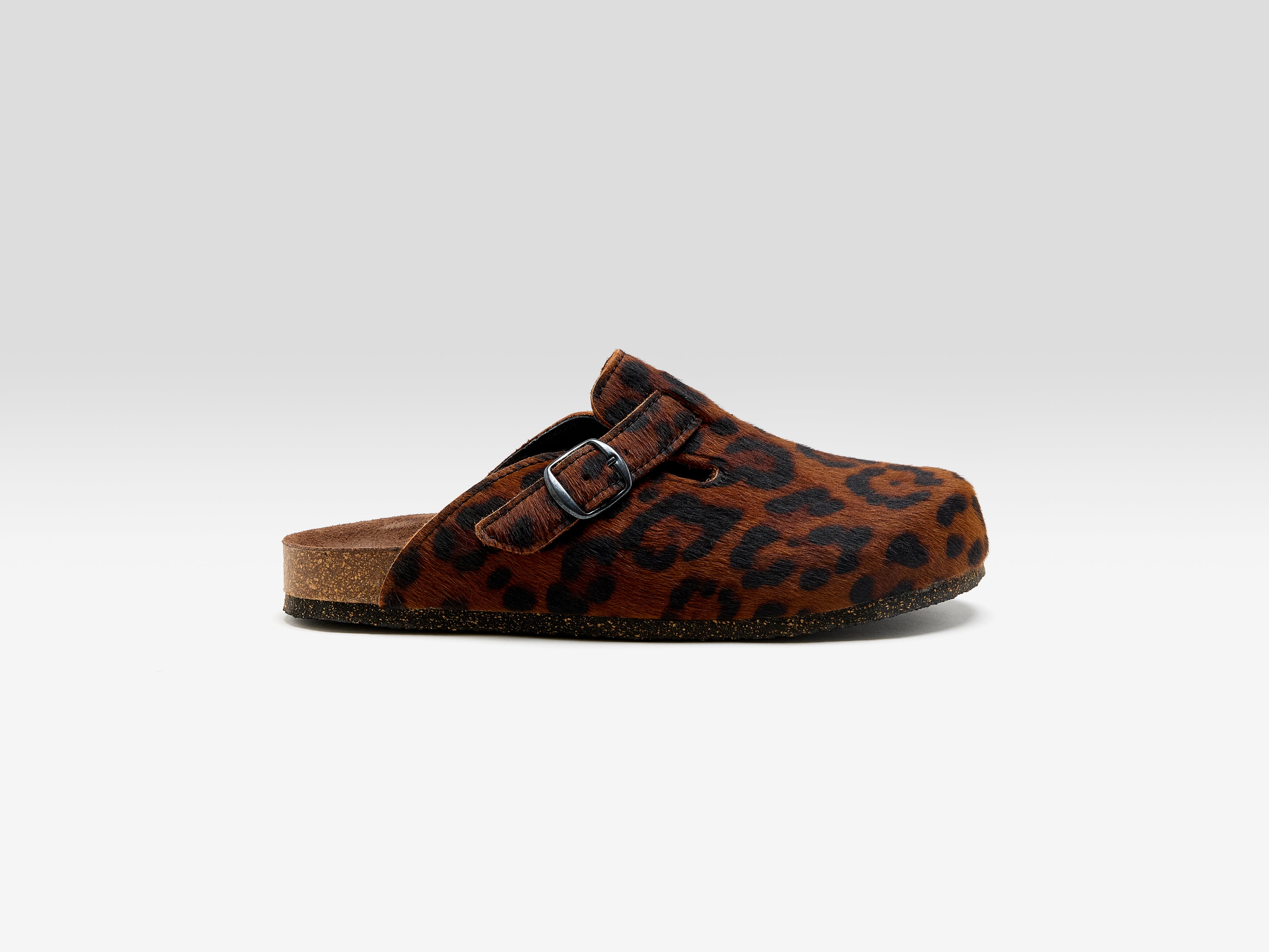 Cheetah Ponyhaar Muiltjes (261 / W / BROWN)