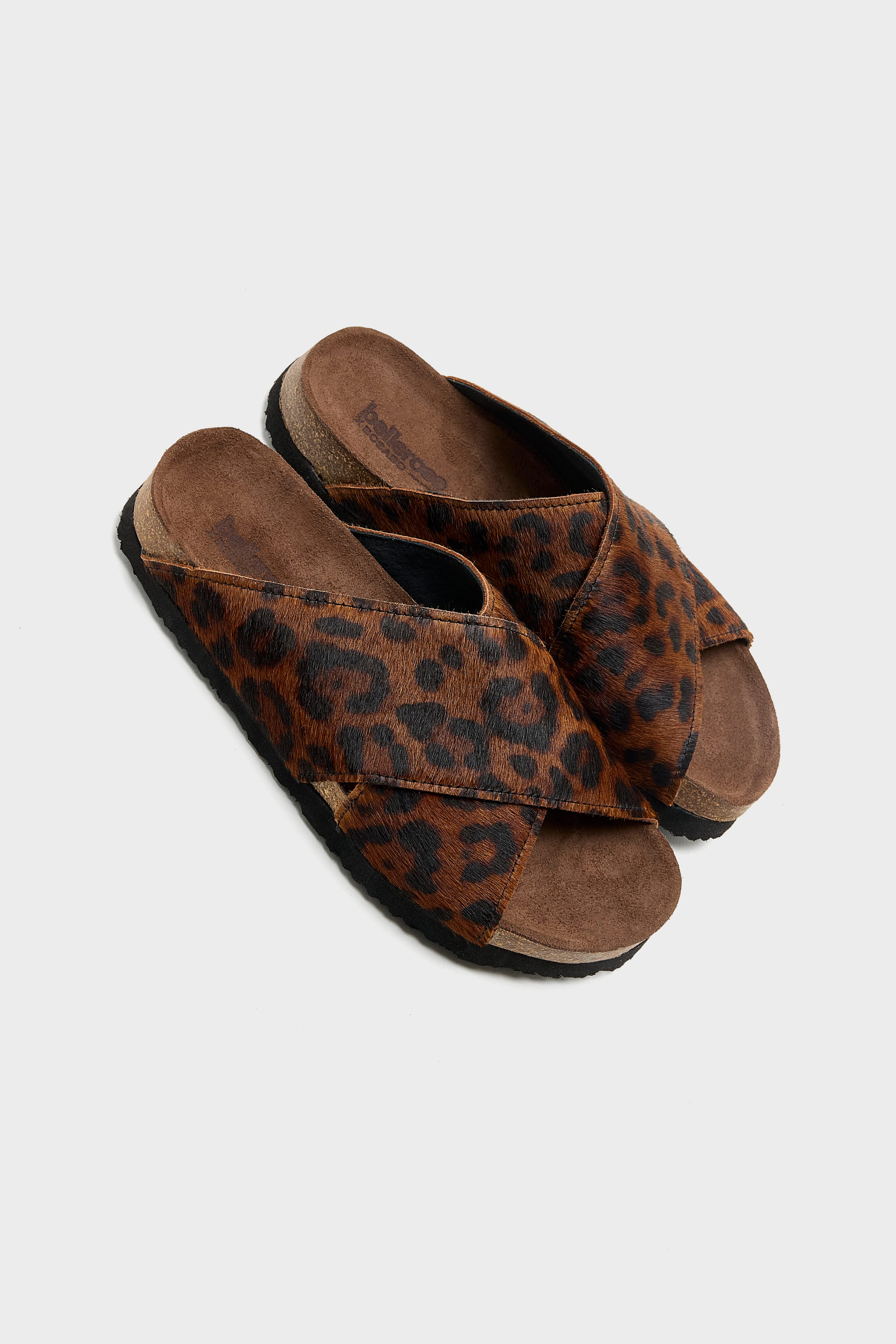 Cheetah Ponyhaar Kruissandalen (261 / W / BROWN)