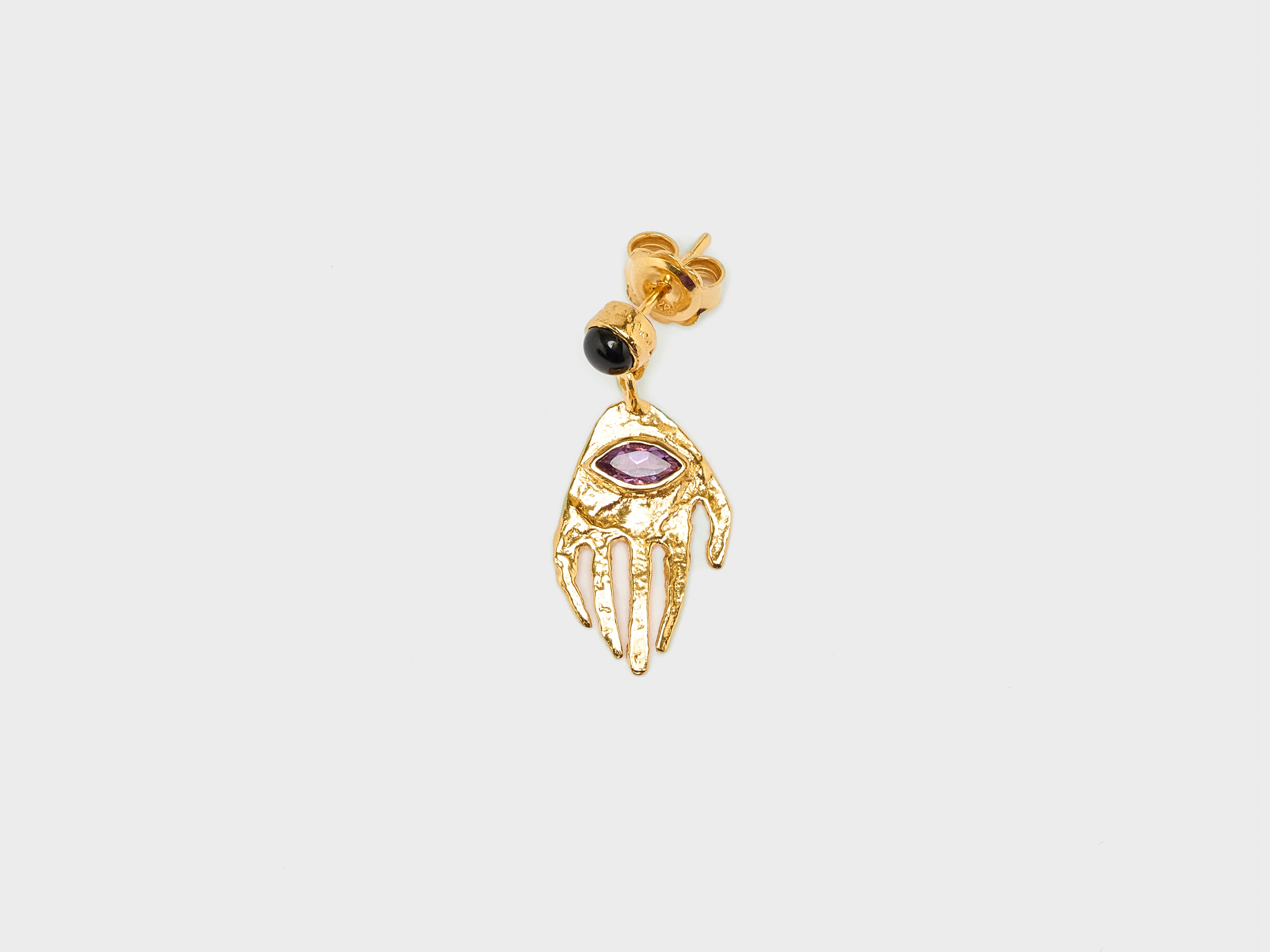 Mina Single Earring (252 / W / GOLD)