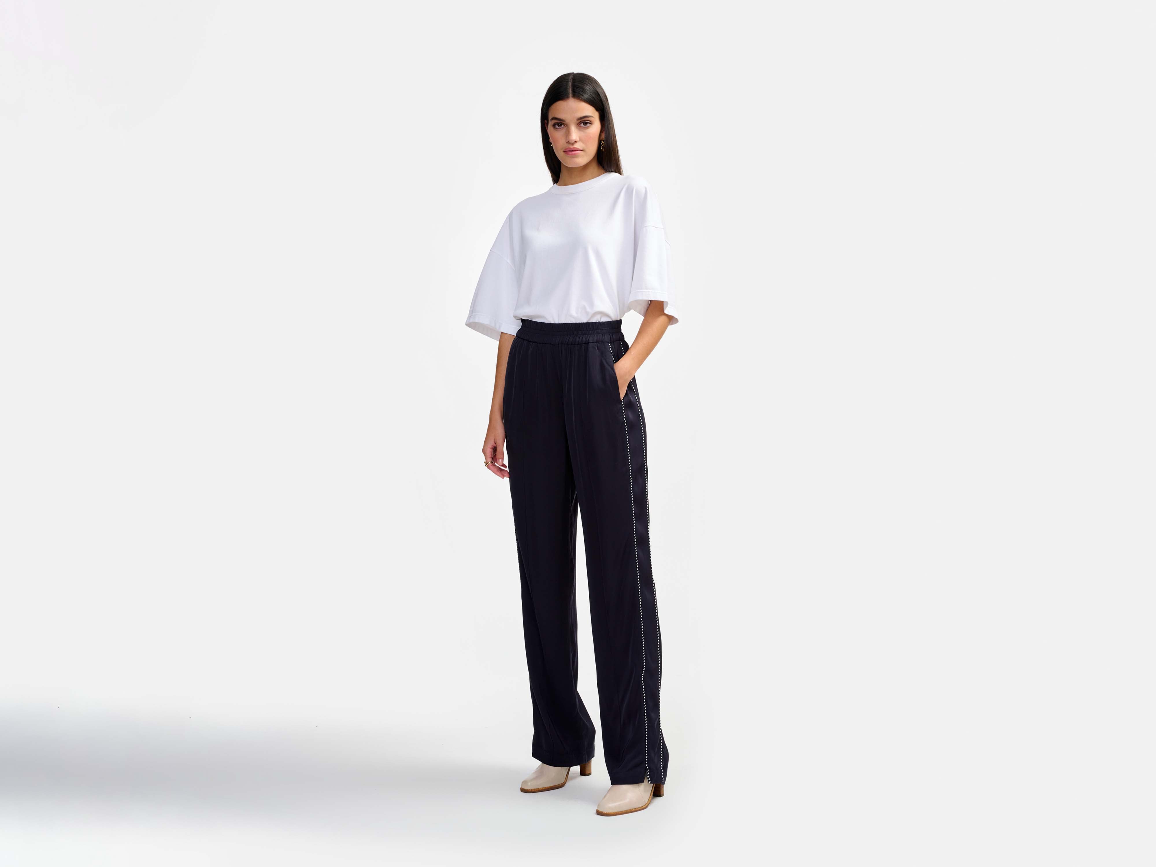 vibes trousers (241 / W / NAVY)