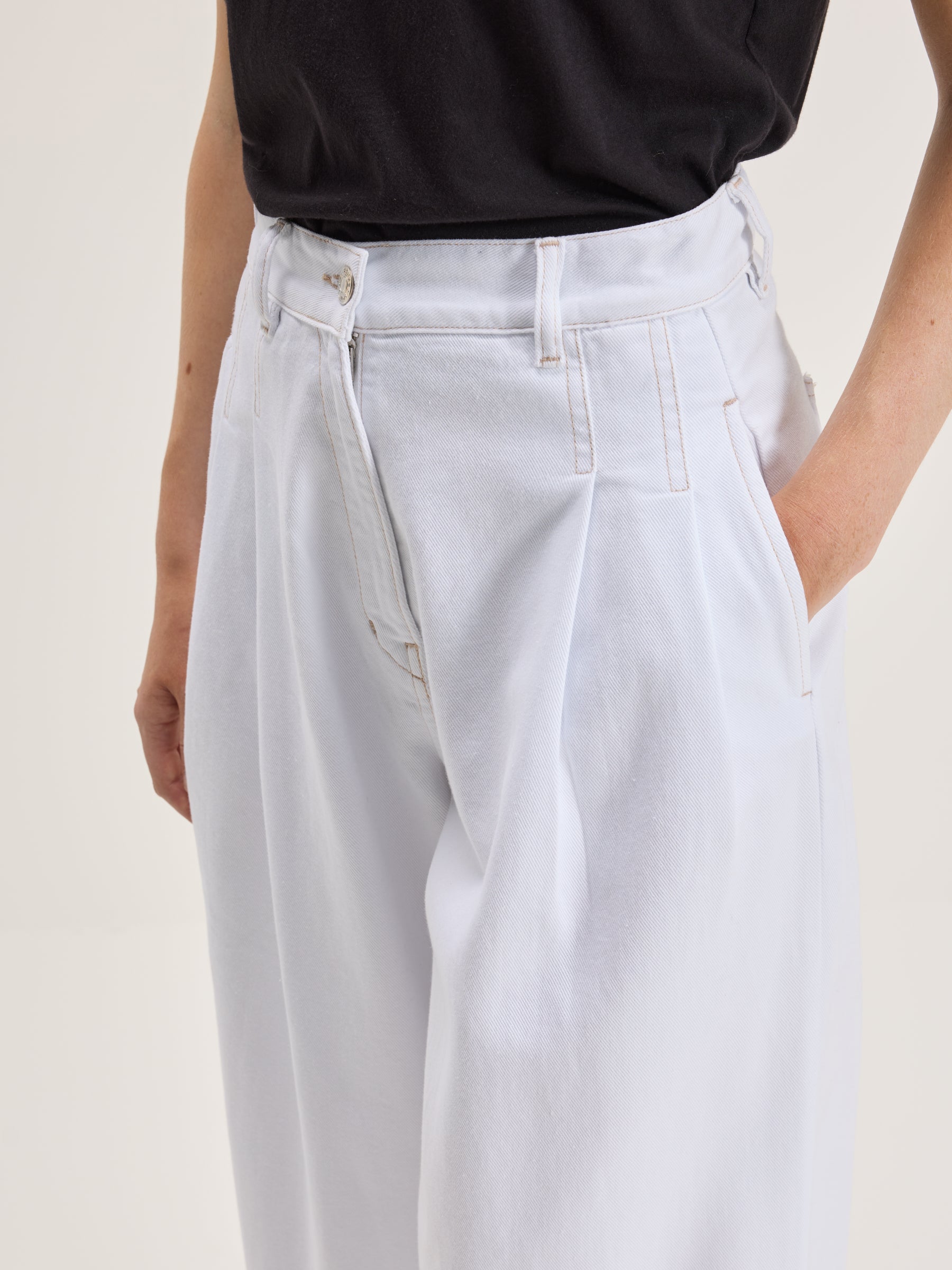 Denim N. 74 Jean très large (242 / W / WHITE)