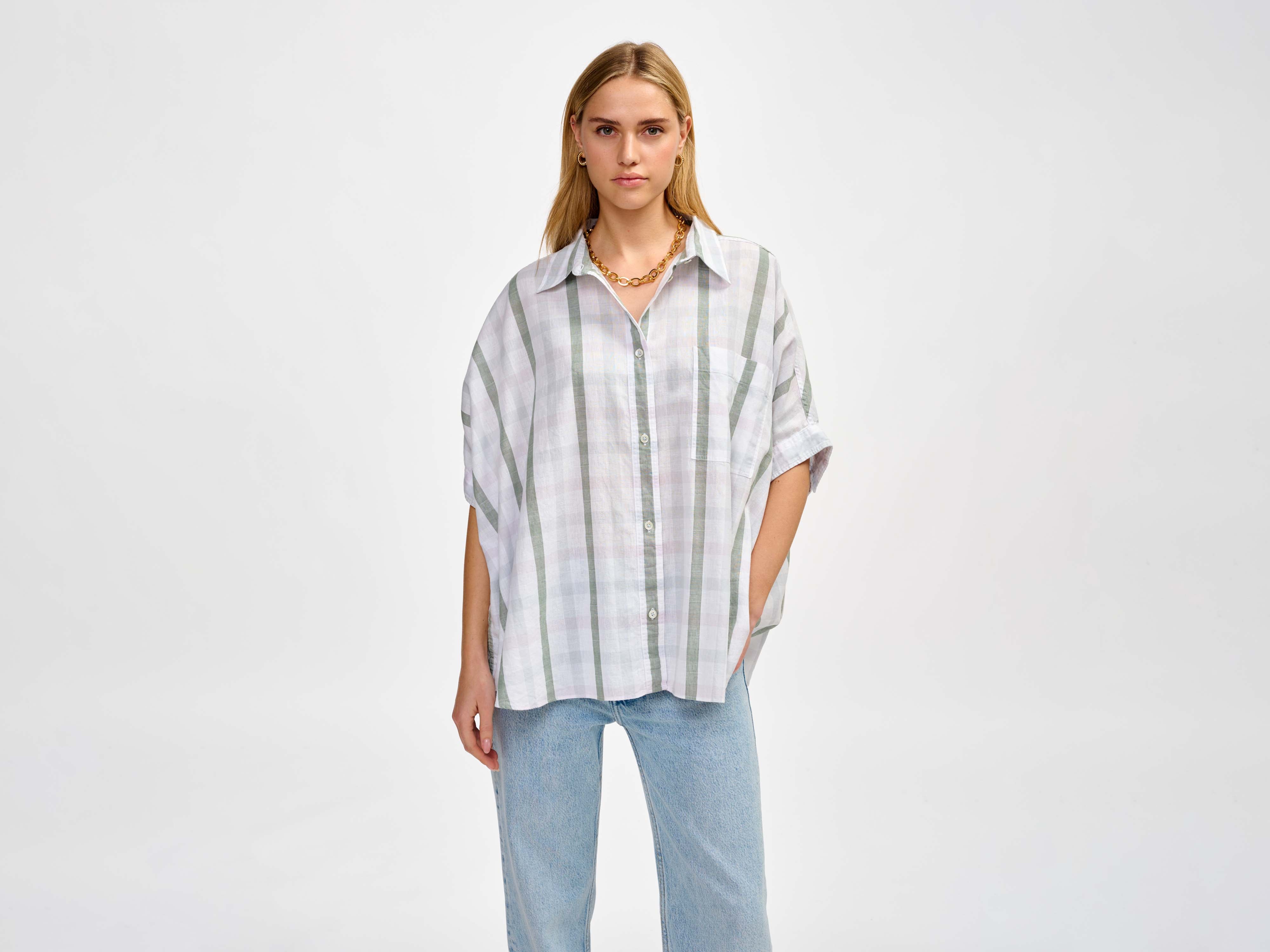 chemise gaudi (241 / W / CHECK B)