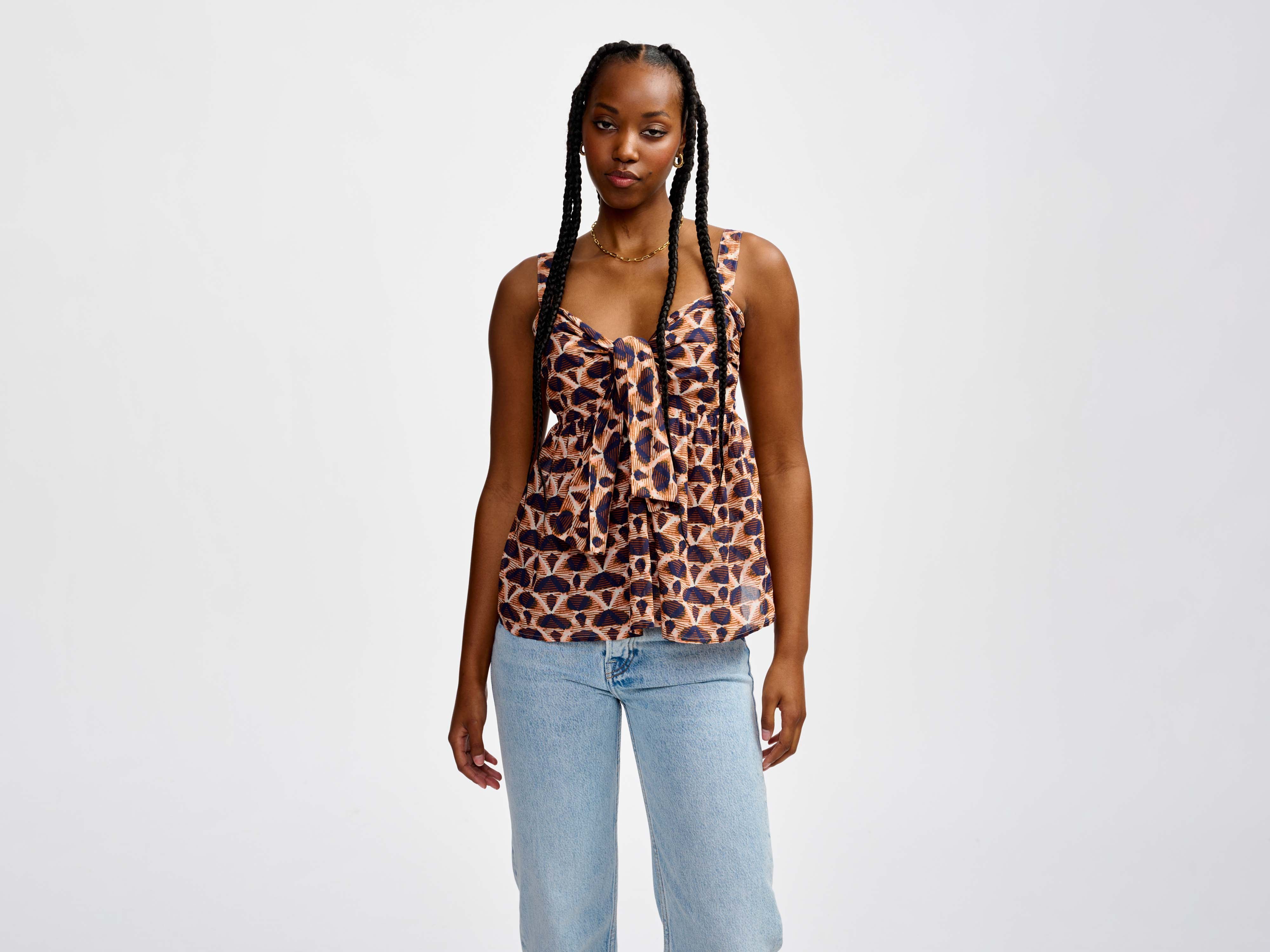 psyche bustier top (241 / W / DISPLAY F)
