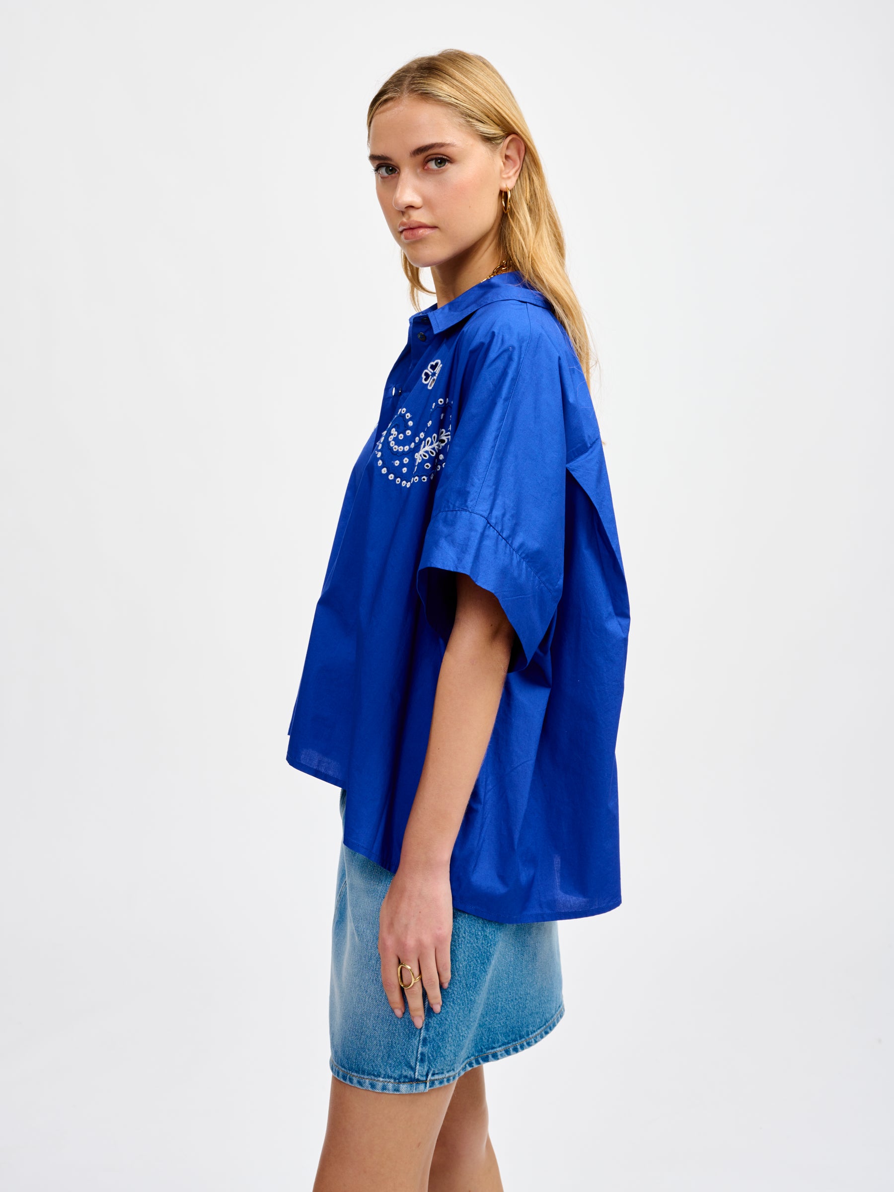 cosmic blouse (241 / W / LAZULI)