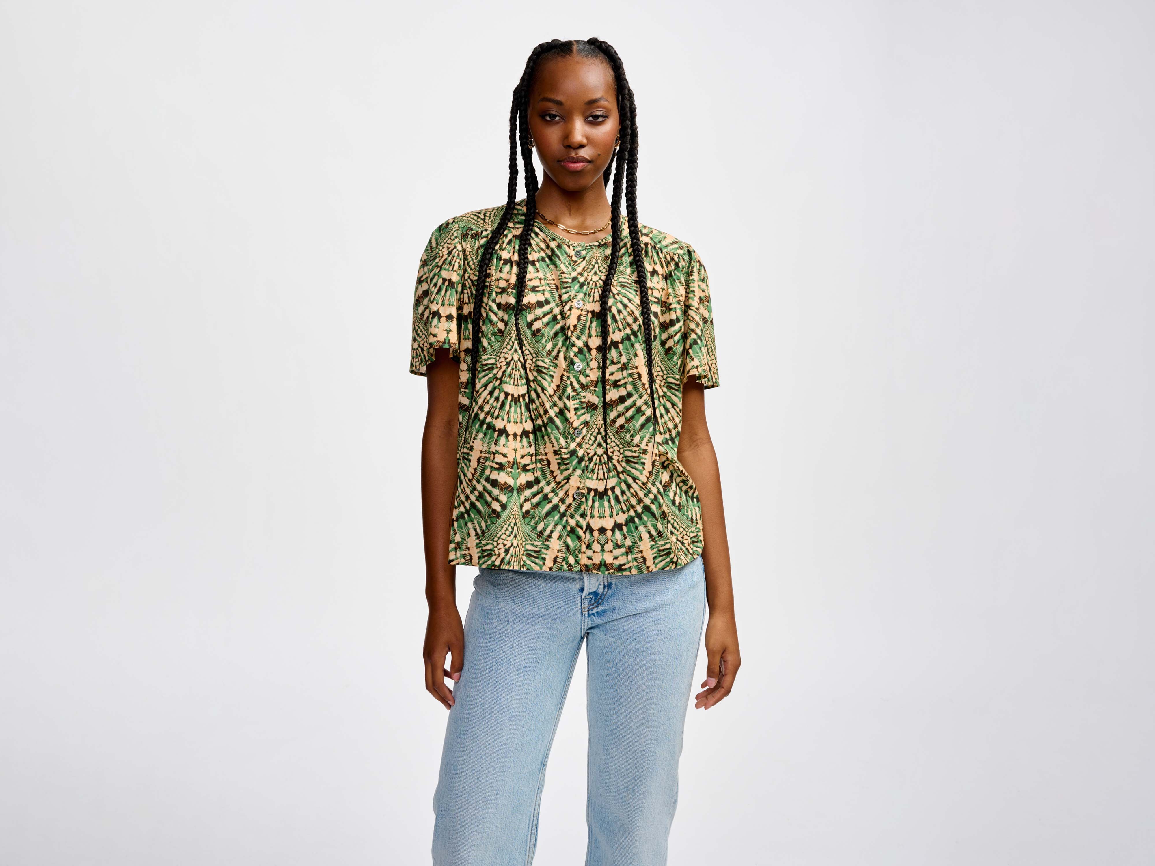 plum blouse (241 / W / COMBO A)