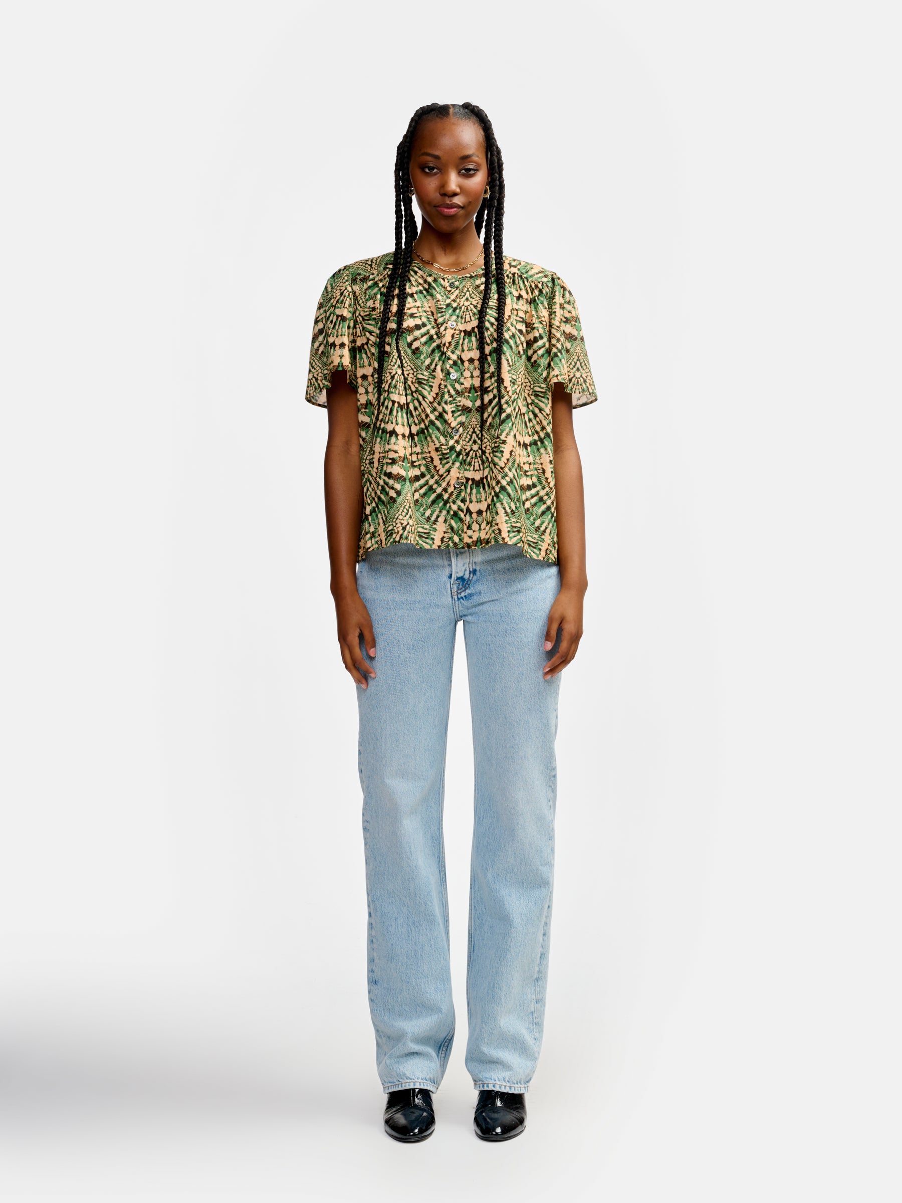 plum blouse (241 / W / COMBO A)