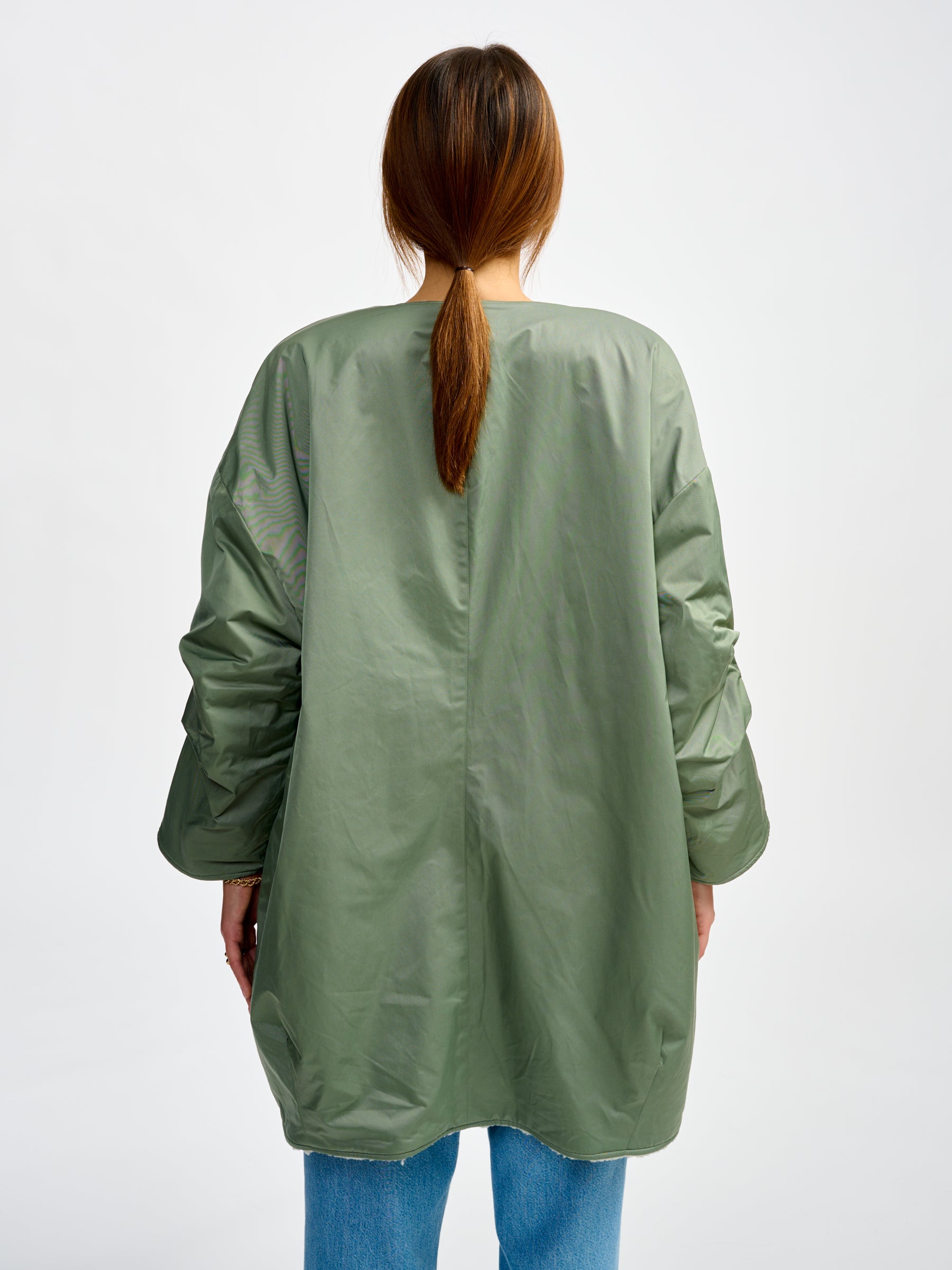 manteau hug (241 / W / EUCALYPTUS)