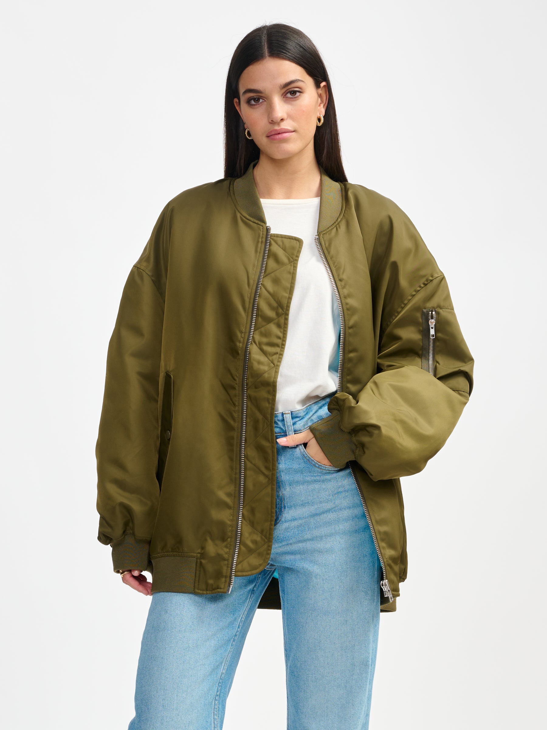 highway jacket (241 / W / OLIVE NIGHT)