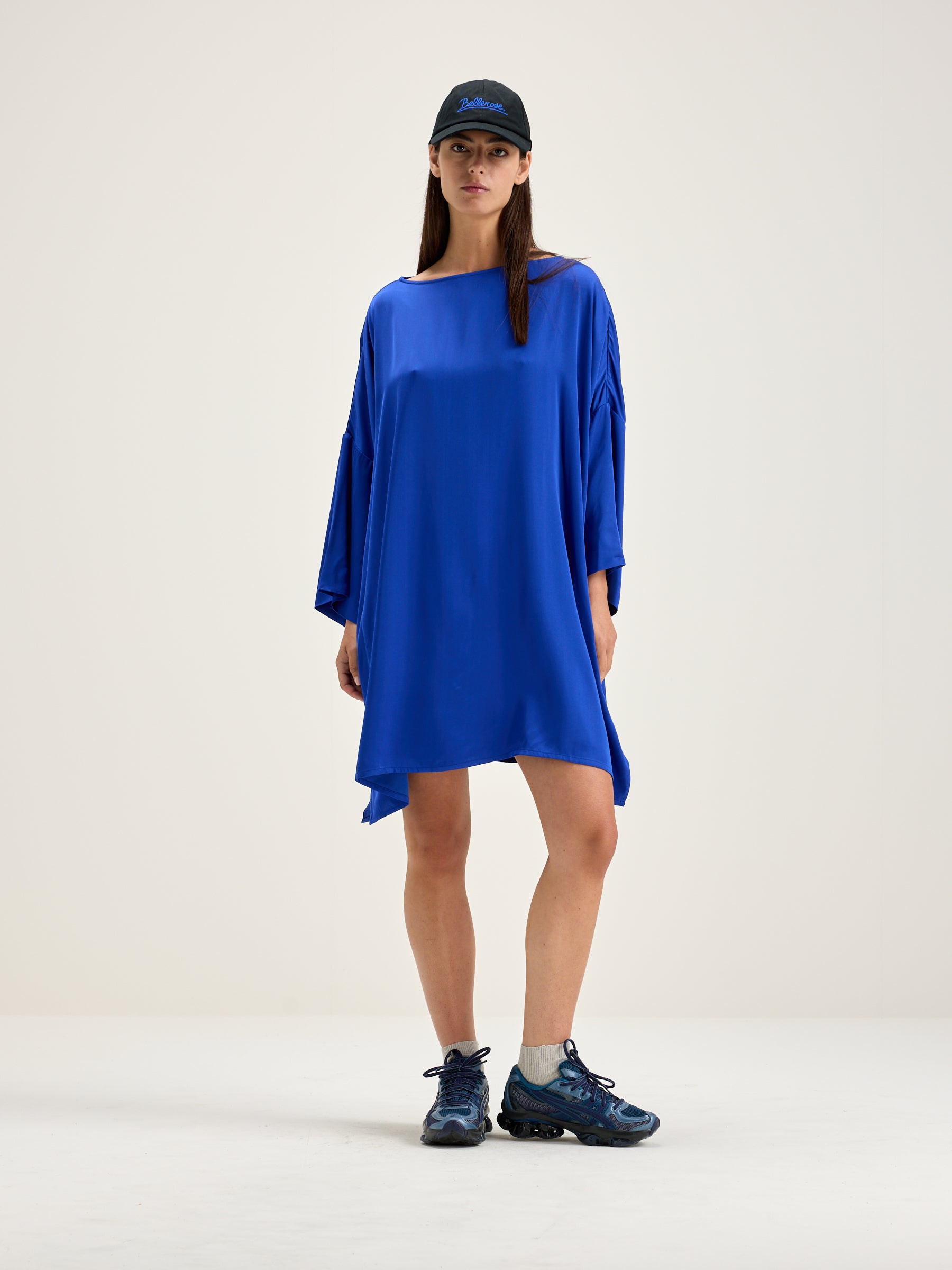 Tigers mini dress (242 / W / LAZULI)