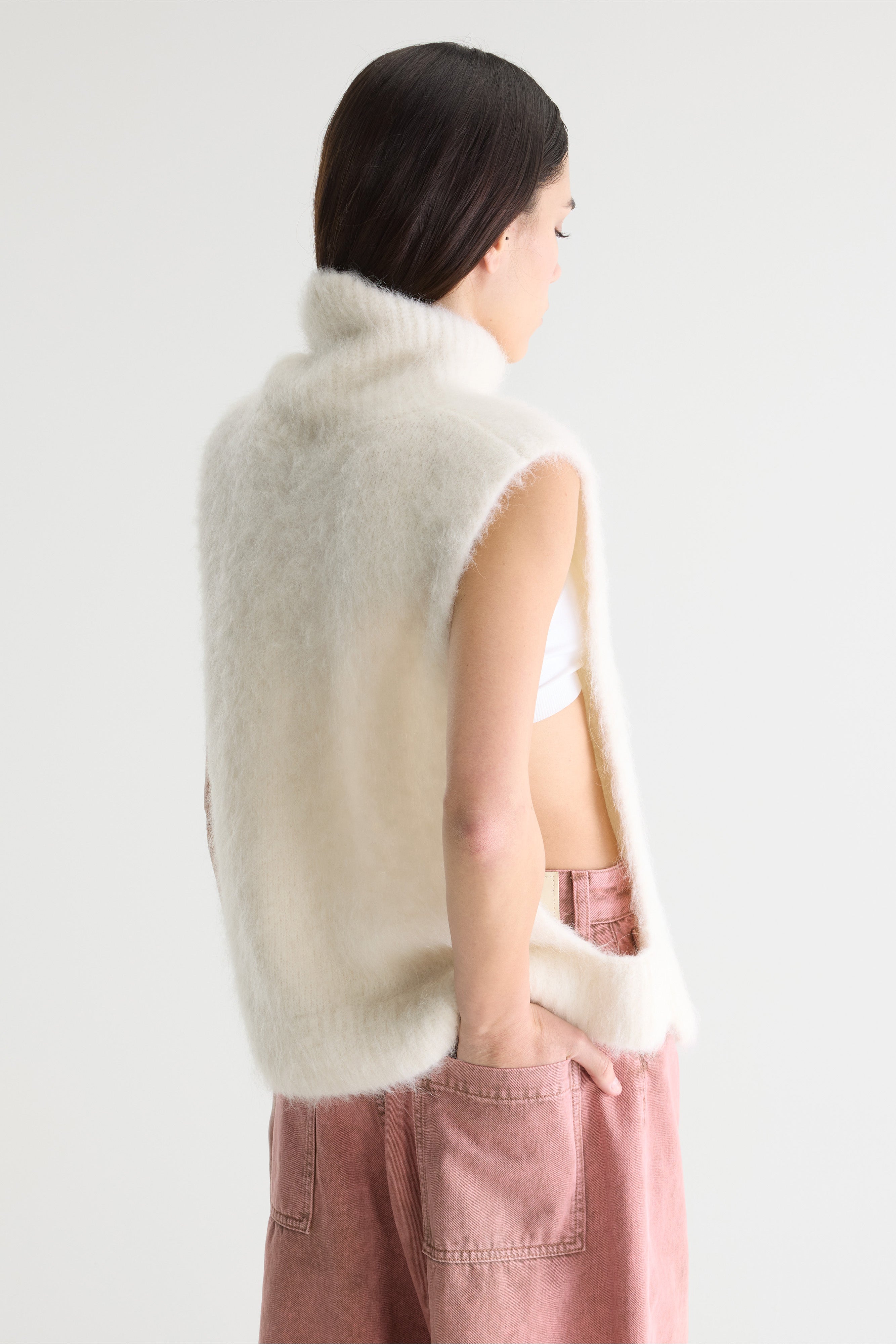 Daren sleeveless sweater (252 / W / NATURAL)