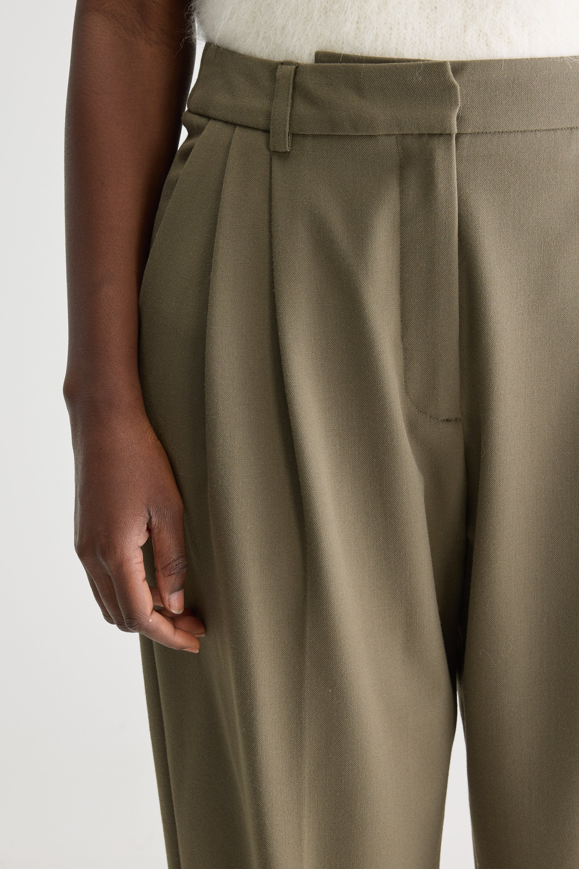 Valdo tailored trousers (251 / W / FOREST)
