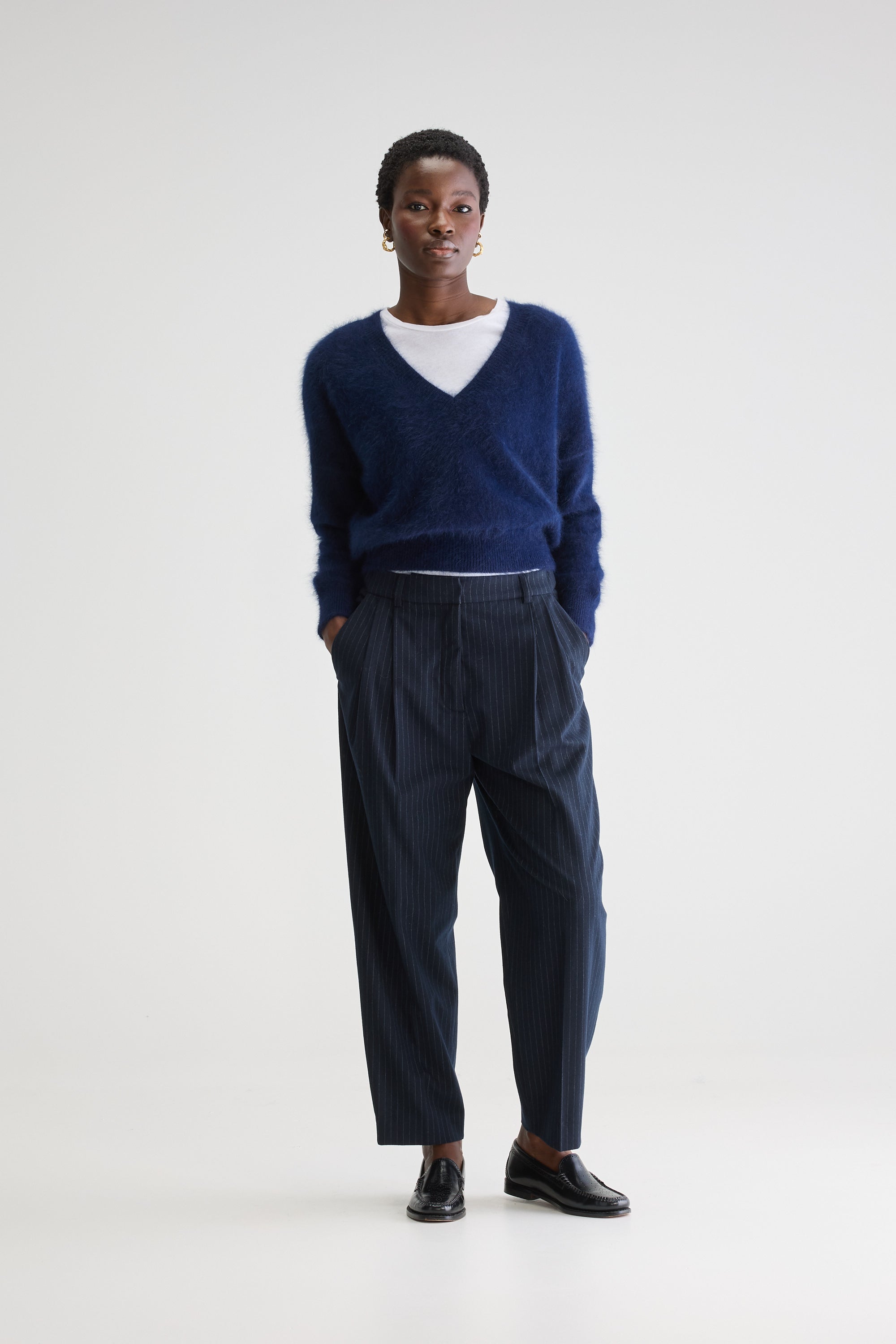 Pantalon tailleur Valdo (251 / W / STRIPE A)