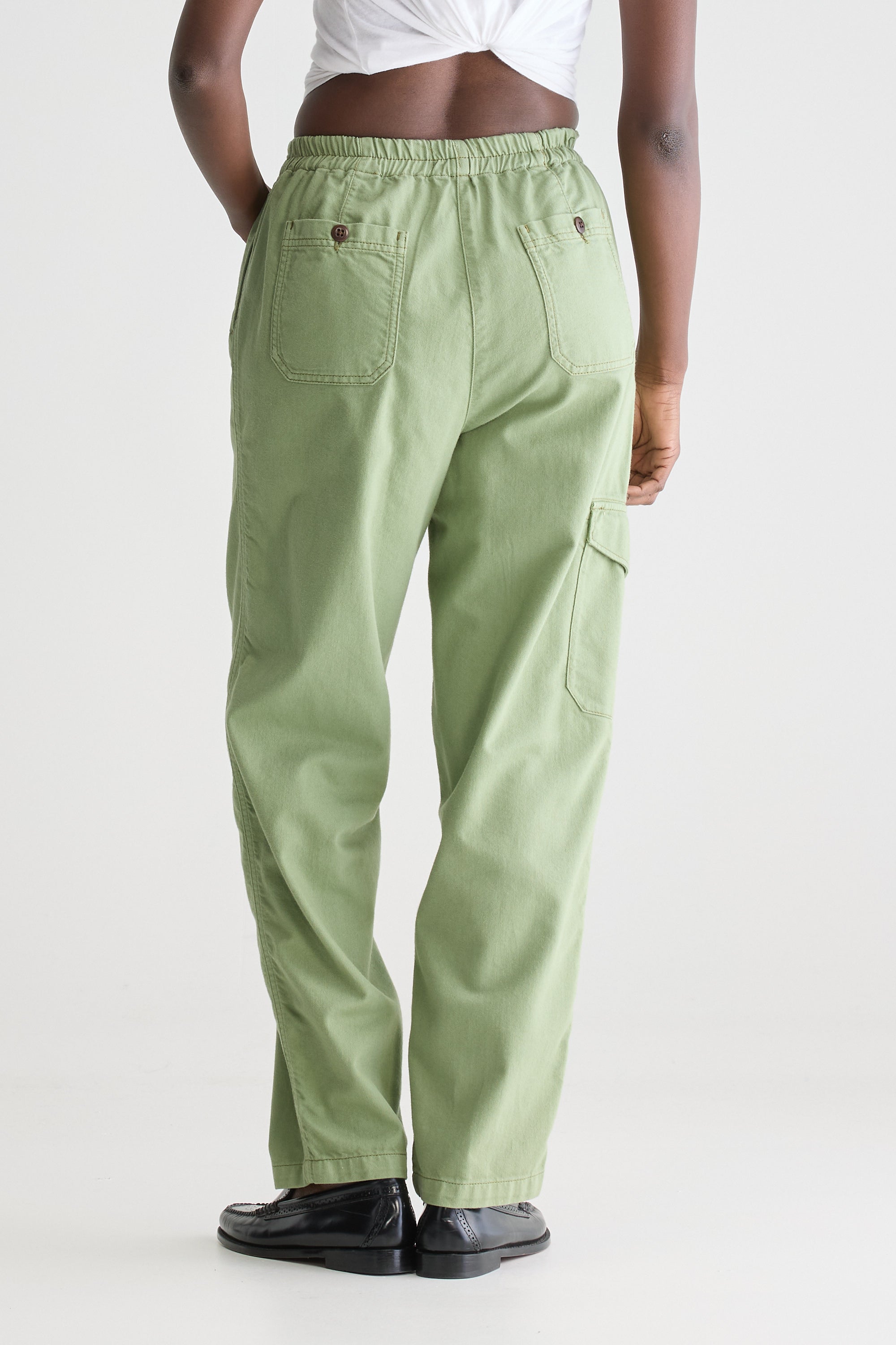 Pierre straight trousers (251 / W / SAUGE)