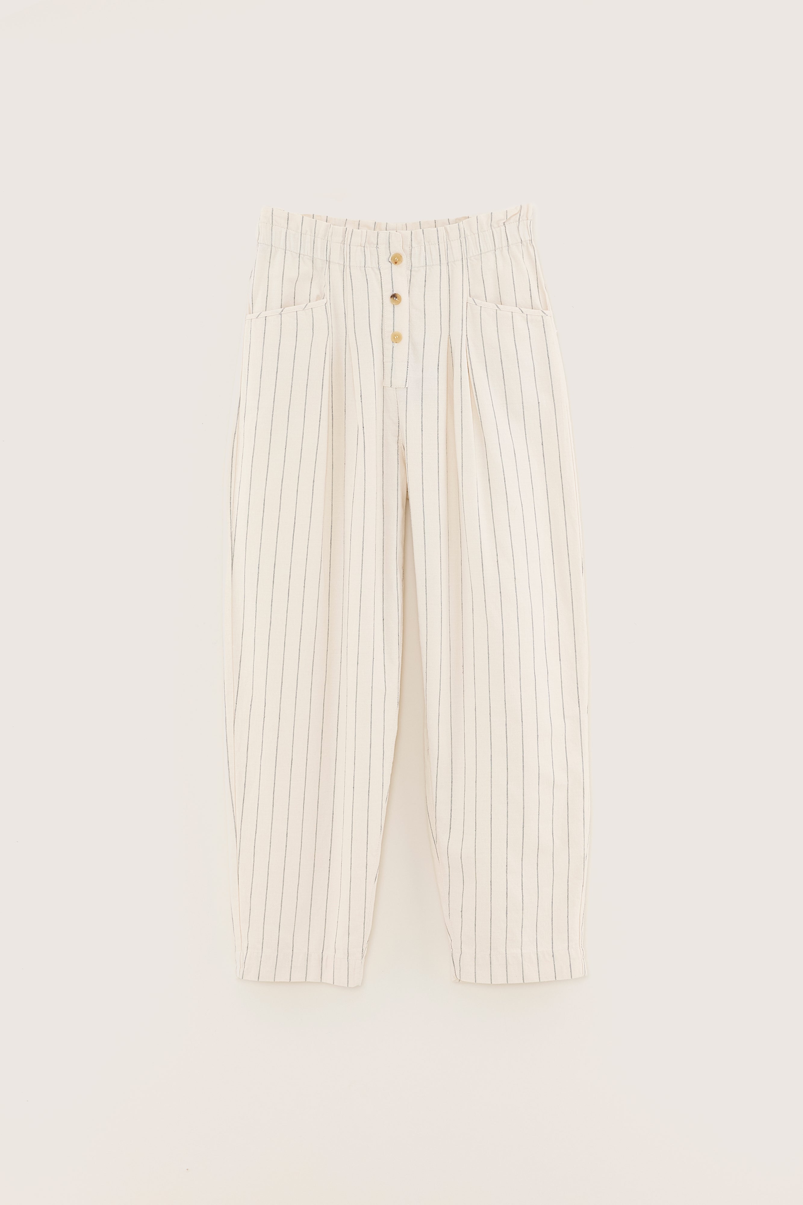 Lilo paperbag trousers (251 / W / STRIPE A)