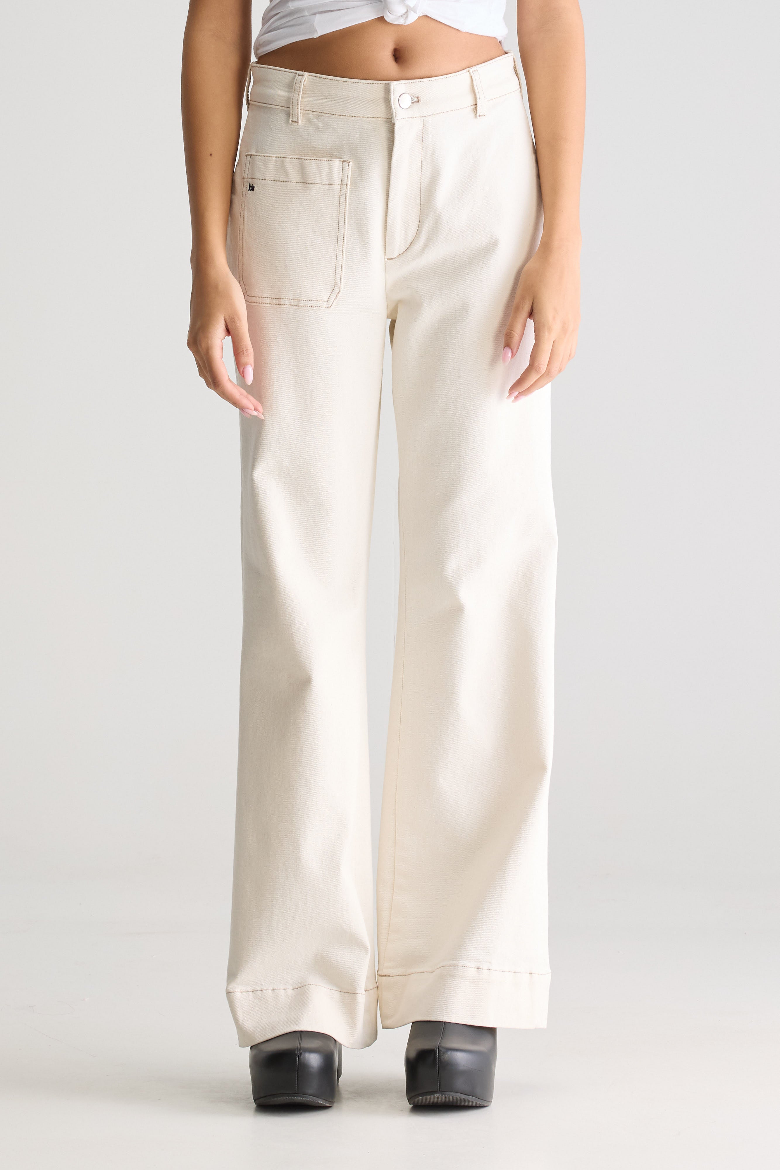 Gange flared jeans (251 / W / NATURAL)