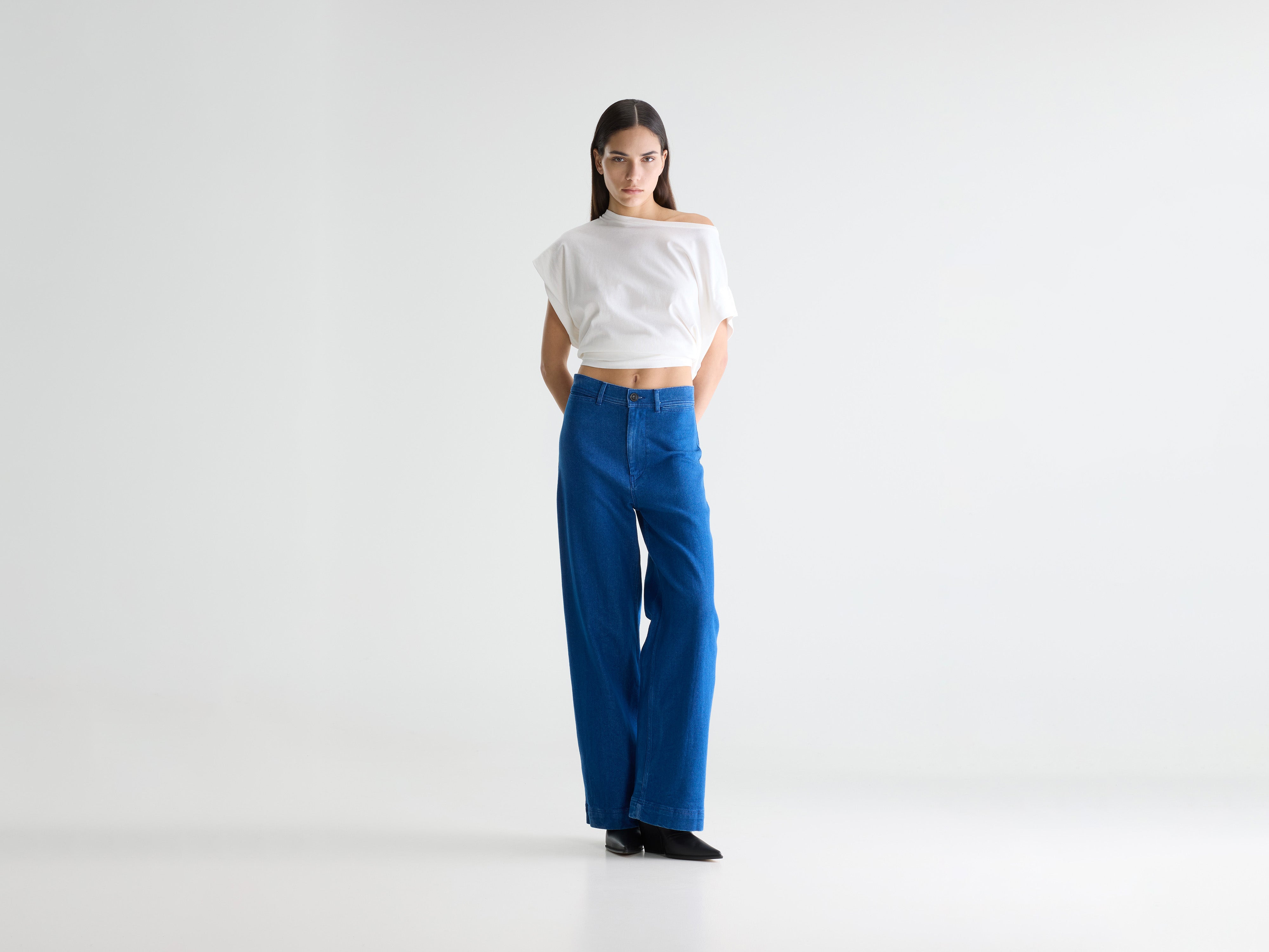 Lottie wide jeans (252 / W / ONE WASH)