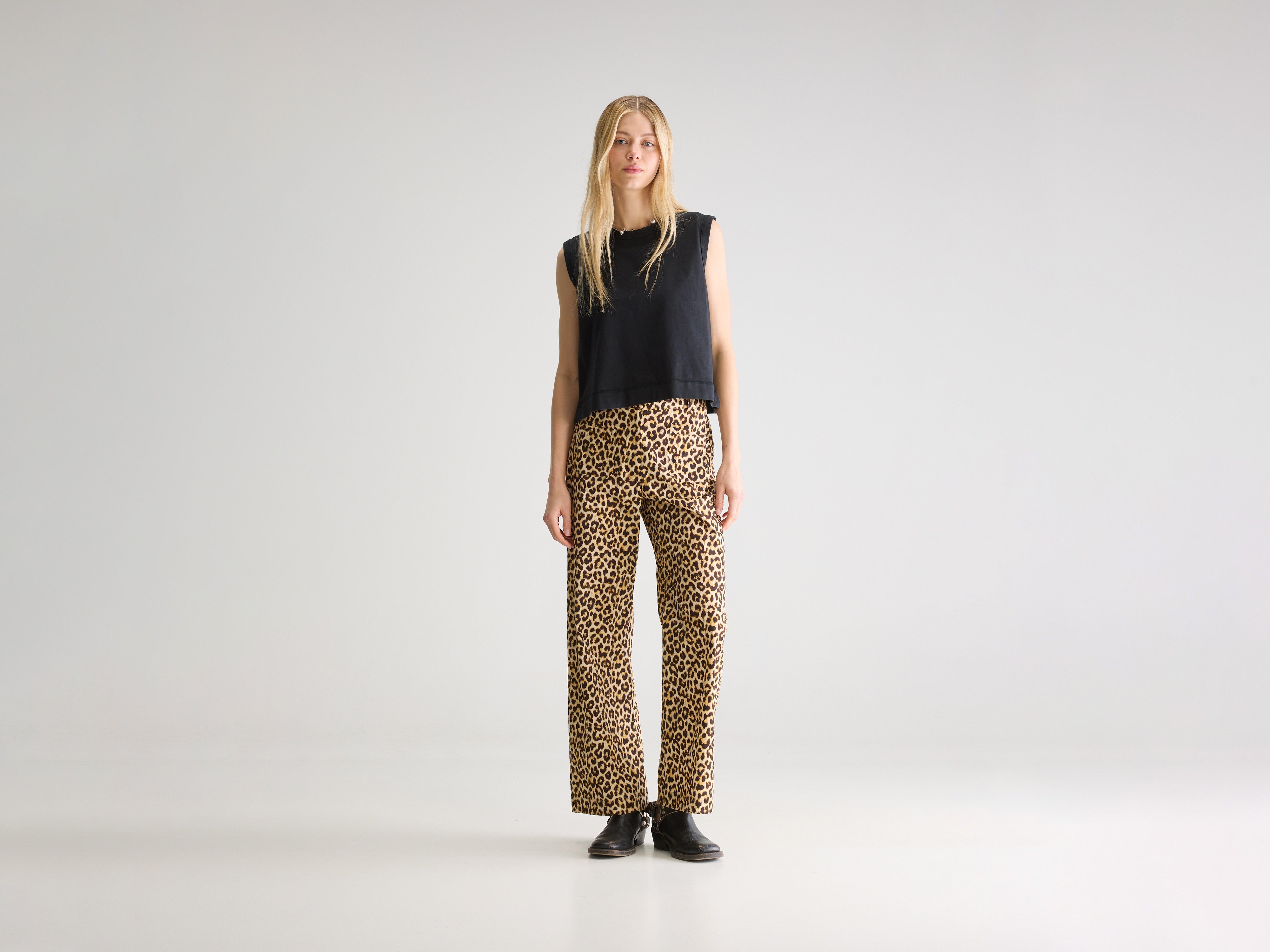 Vivia leopard trousers (251 / W / DISPLAY J)