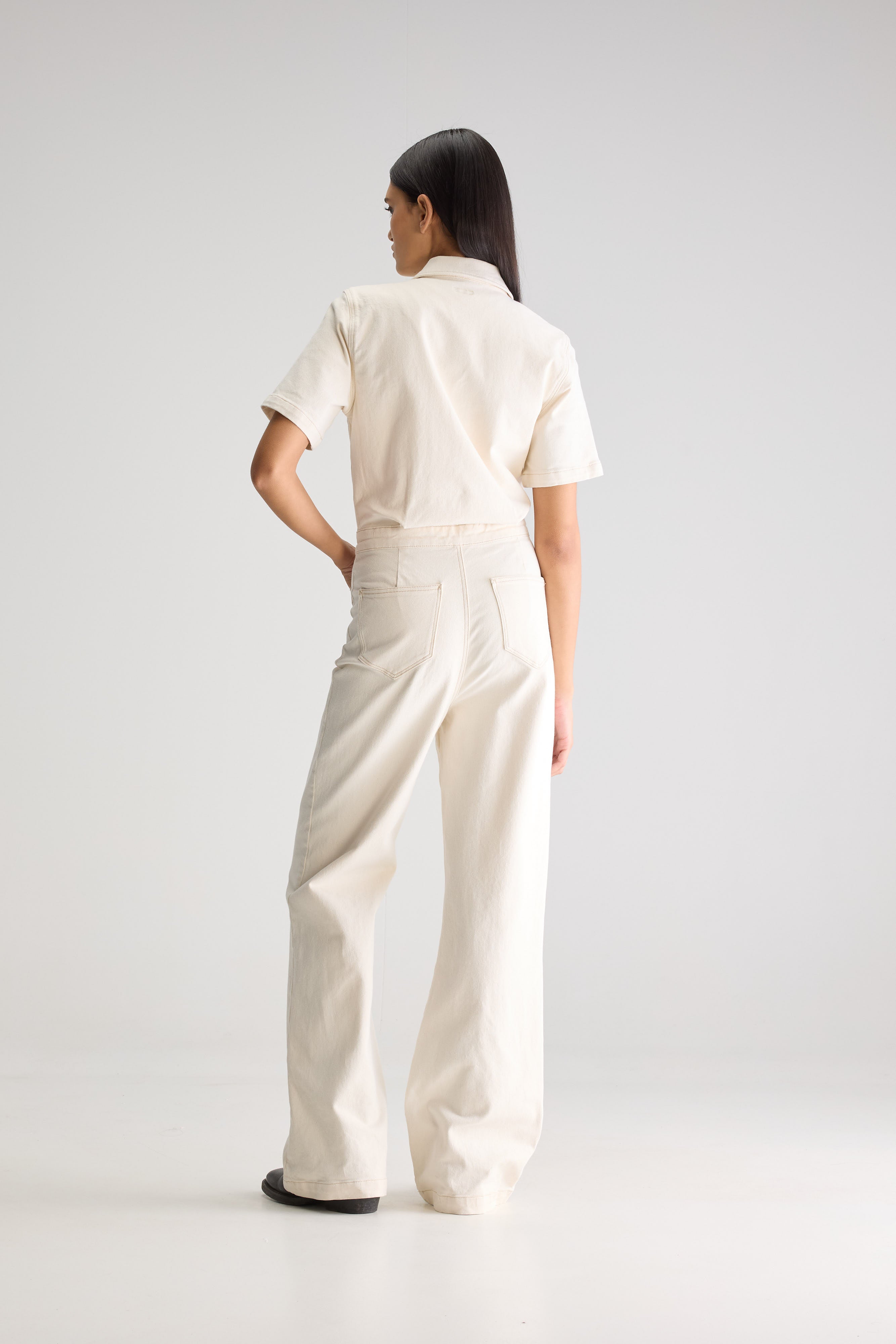 Pamelia denim jumpsuit (251 / W / NATURAL)