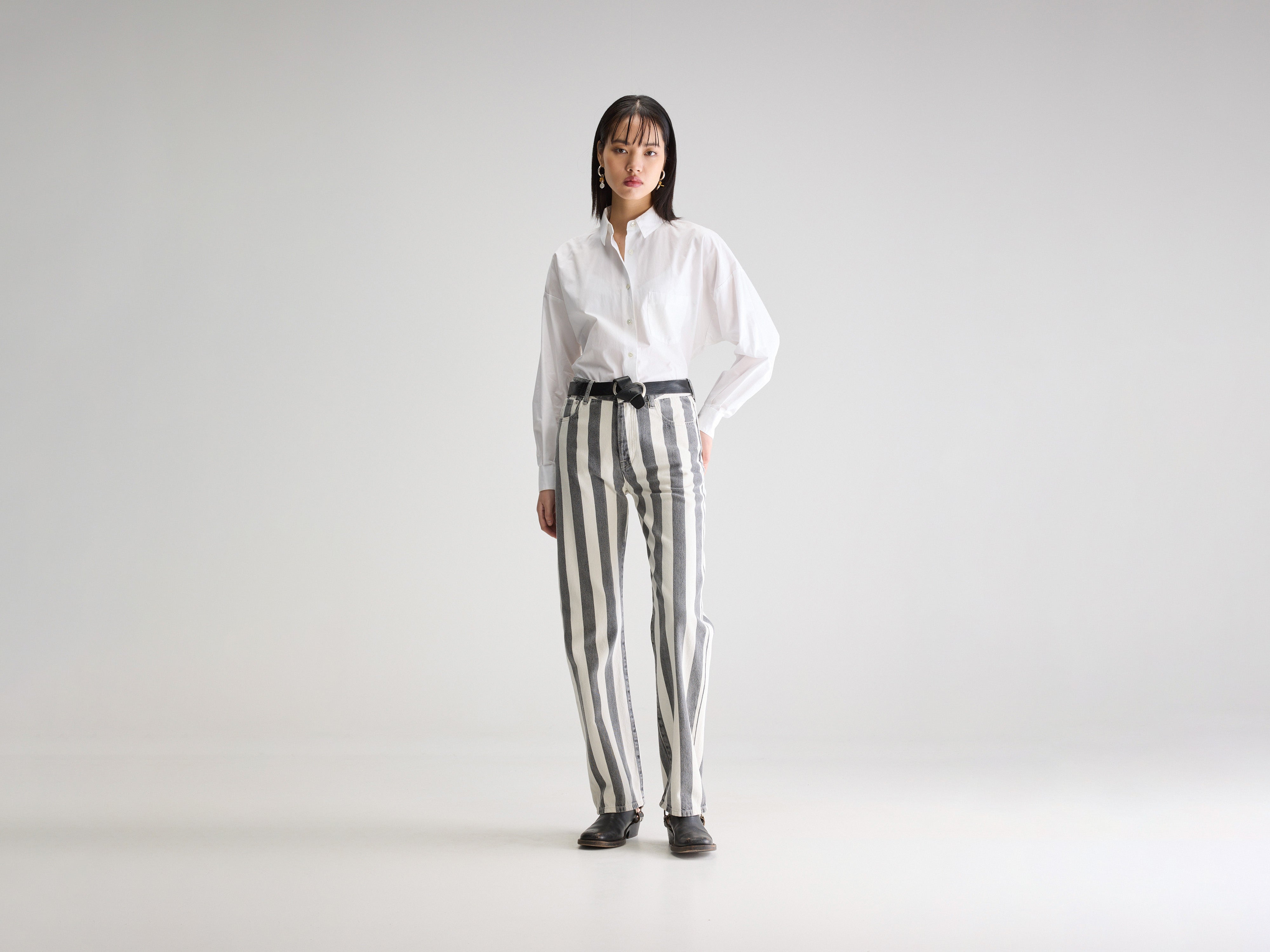 Denim N. 32 jean droit (251 / W / STRIPE A)