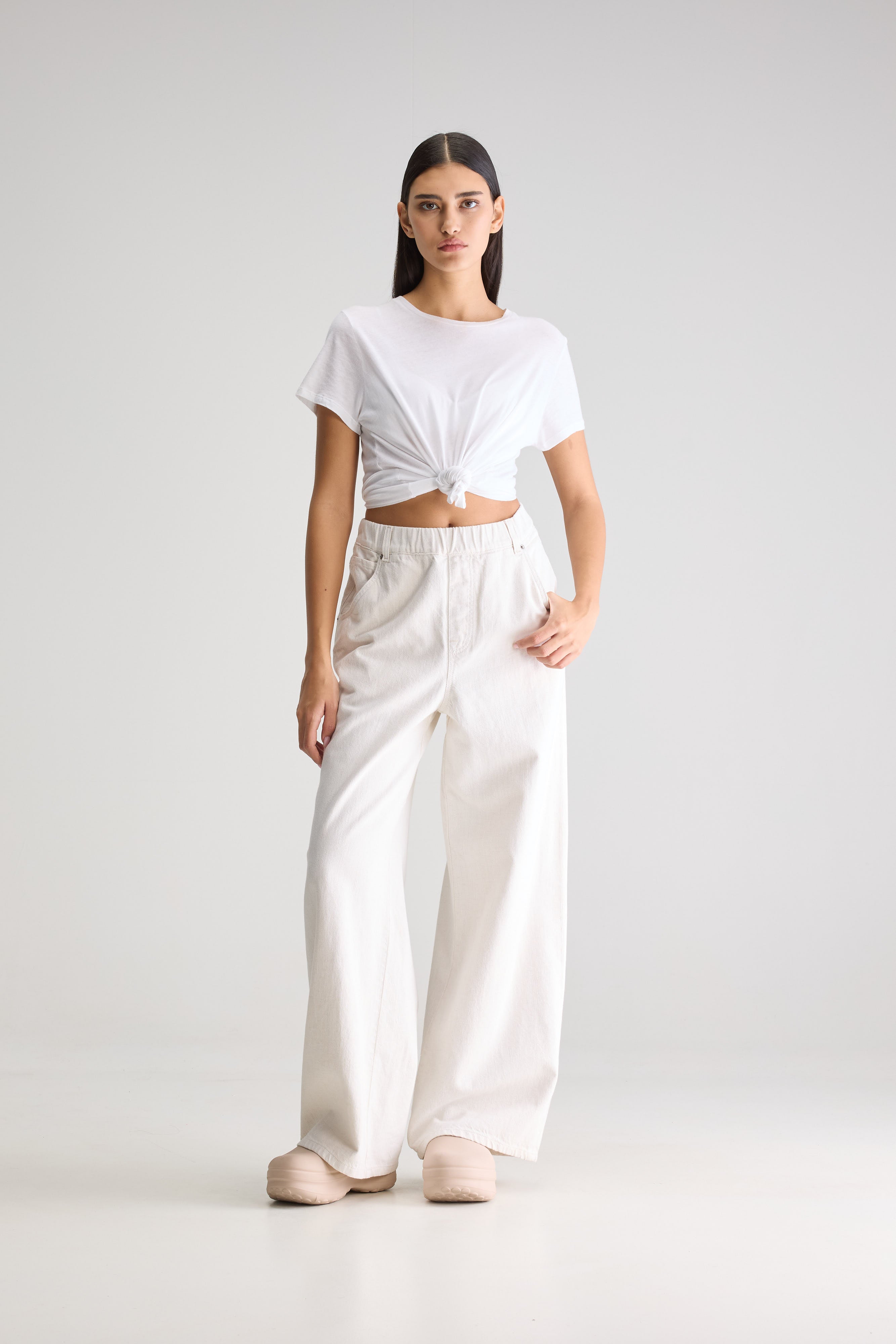 Galina wide jeans (251 / W / VINTAGE WHITE)