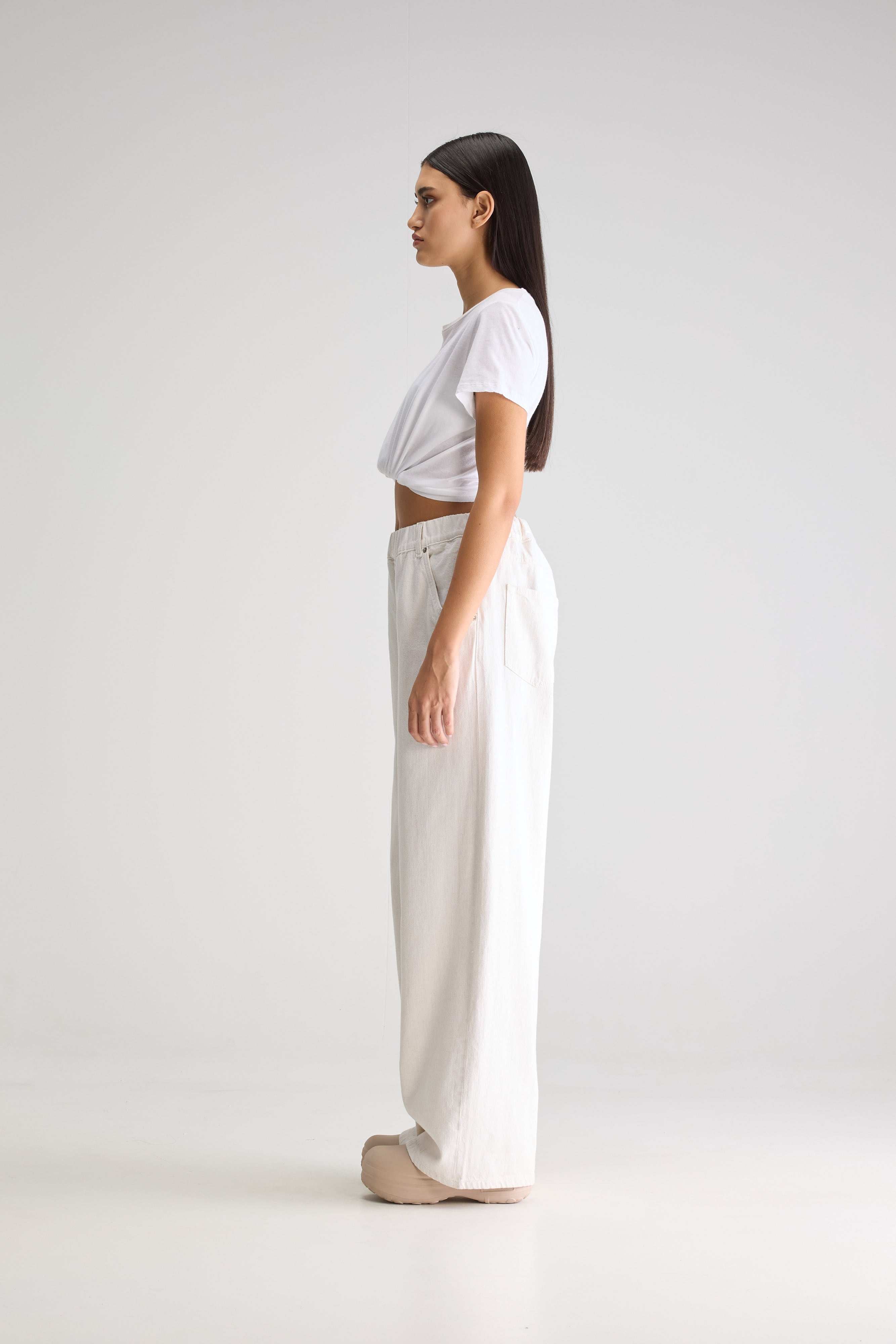 Galina wide jeans (251 / W / VINTAGE WHITE)