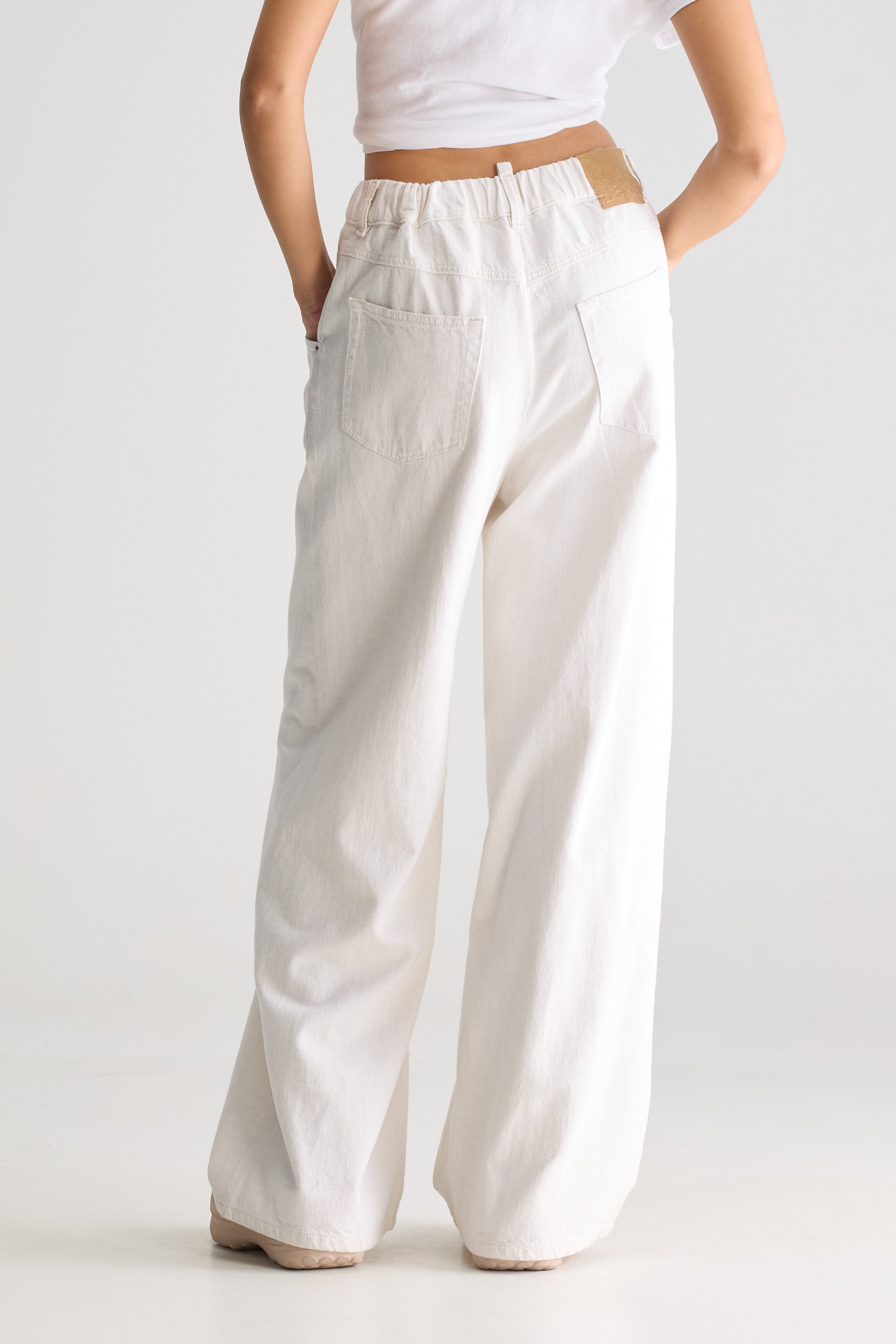 Galina wide jeans (251 / W / VINTAGE WHITE)