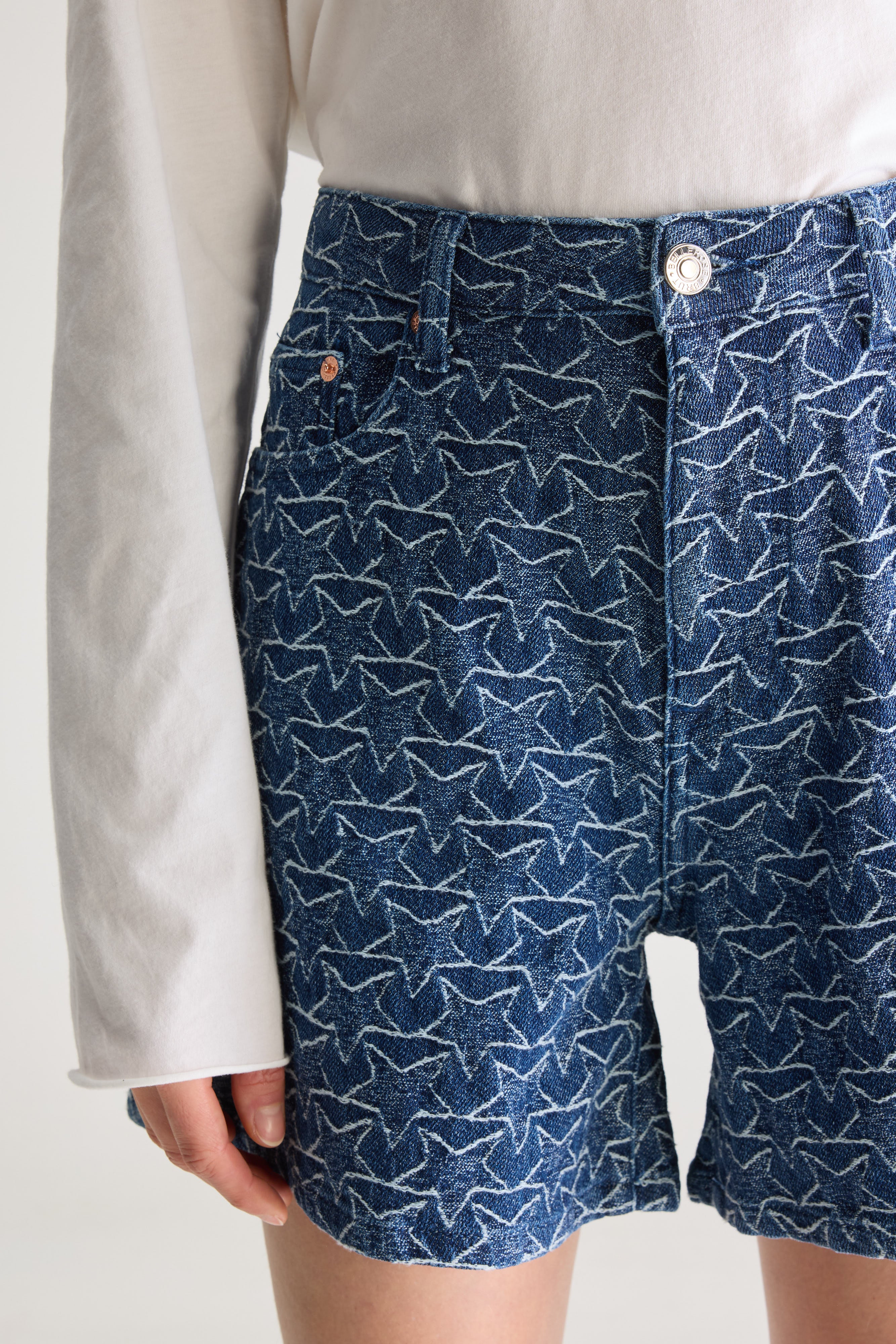 Pactol wide denim shorts (251 / W / RINSE)