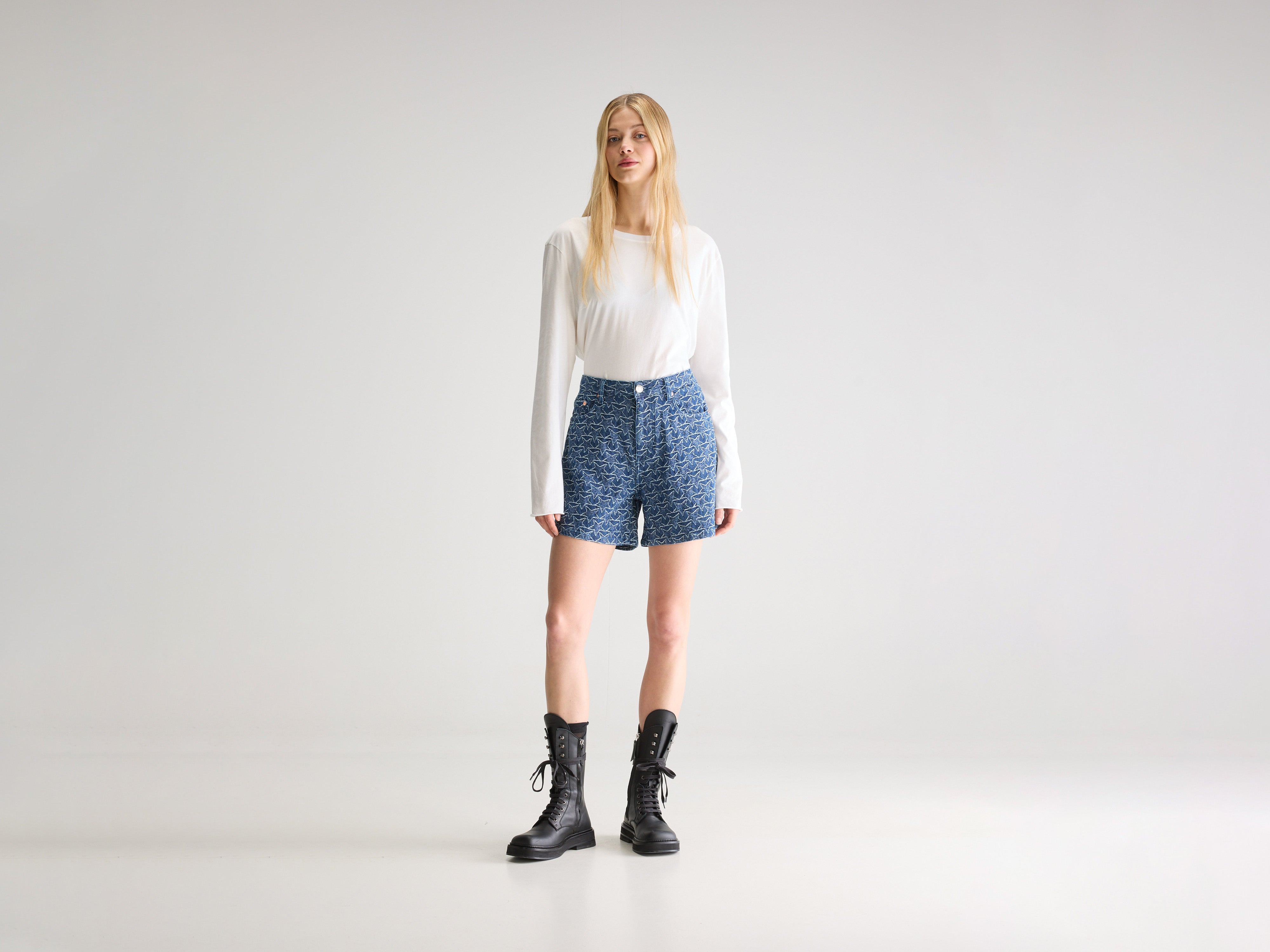 Pactol wide denim shorts (251 / W / RINSE)