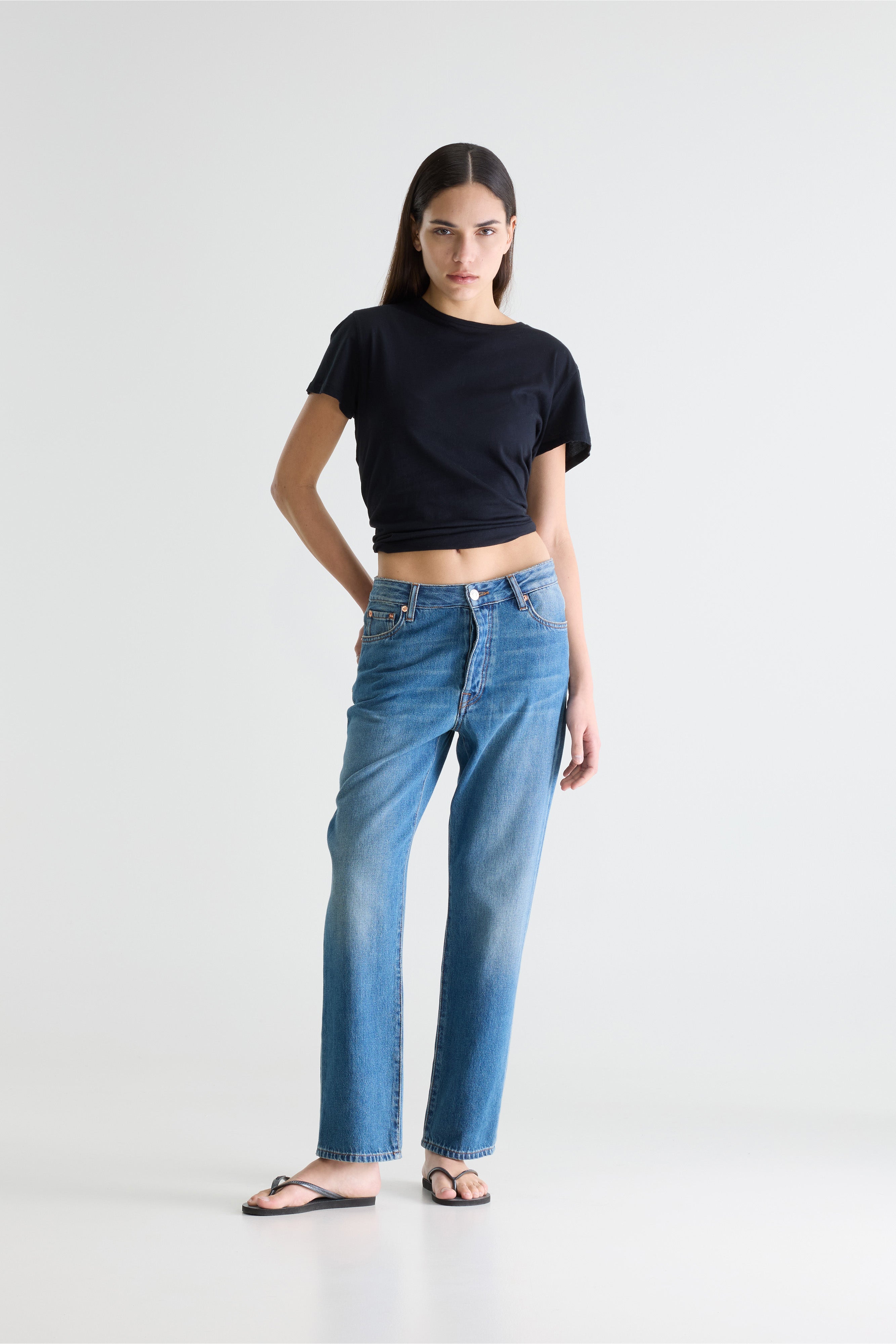 Denim N. 34 regular jeans (252 / W / USED MD BLUE)