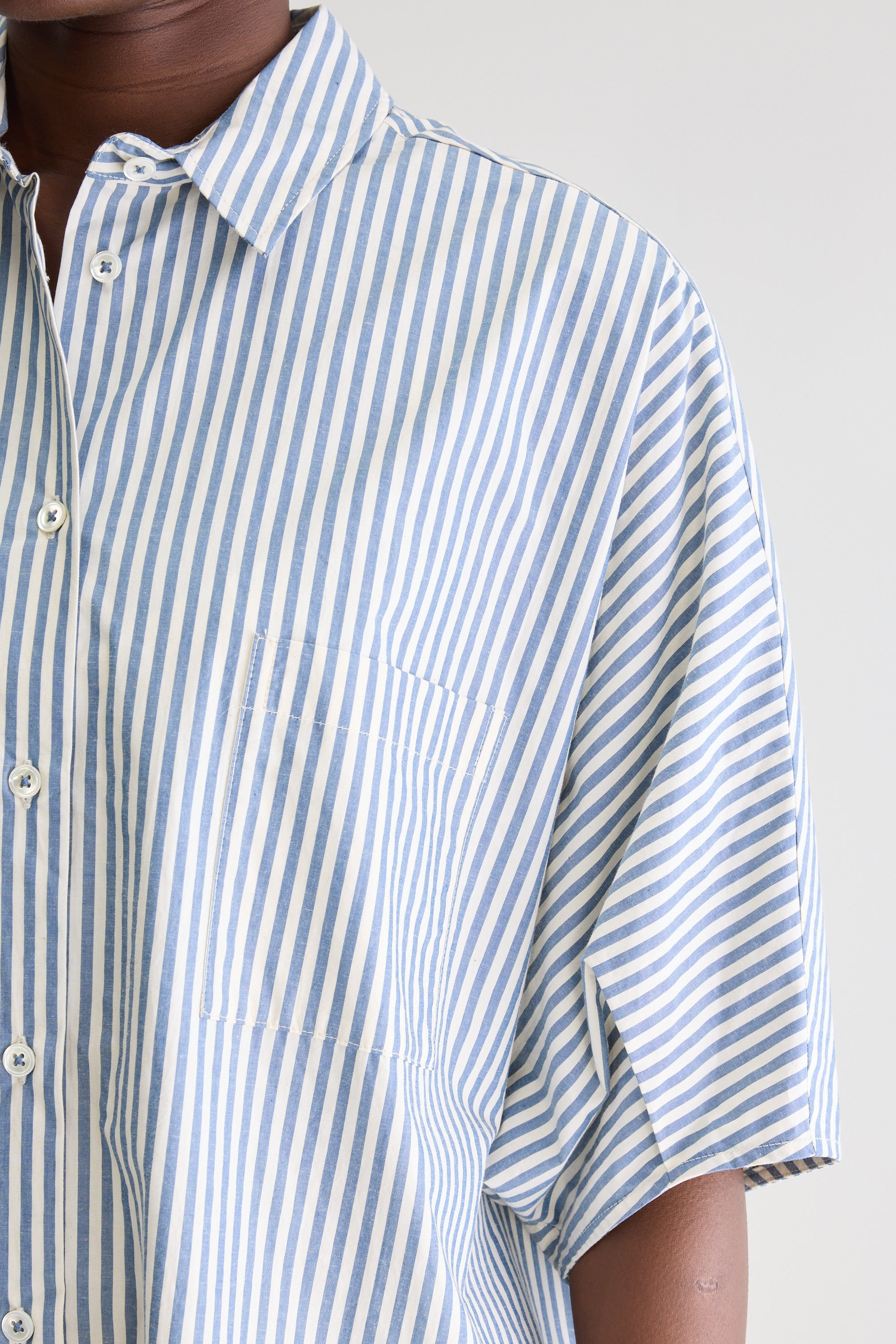 Jeanne hemdjurk (251 / W / STRIPE A)