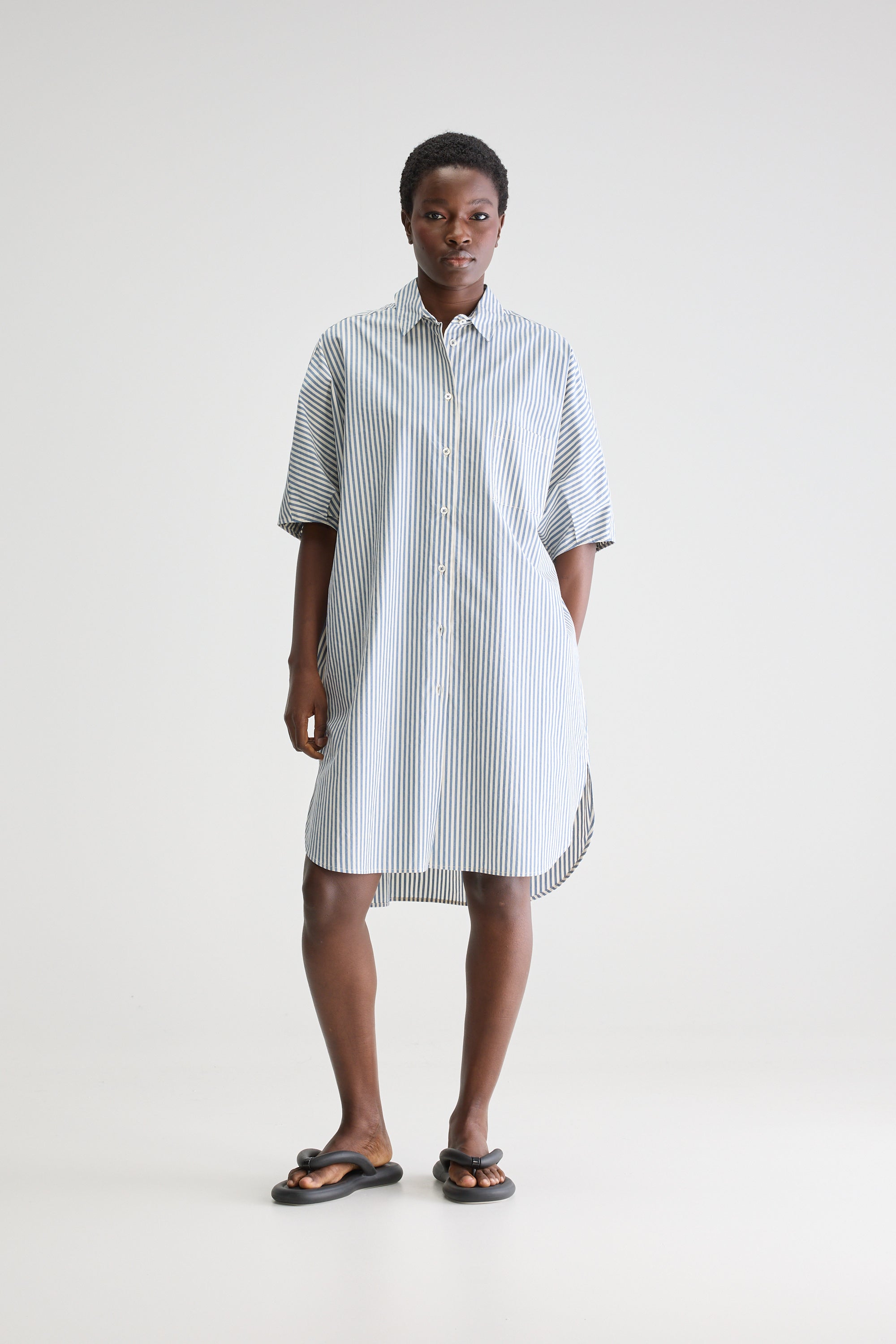 Jeanne hemdjurk (251 / W / STRIPE A)