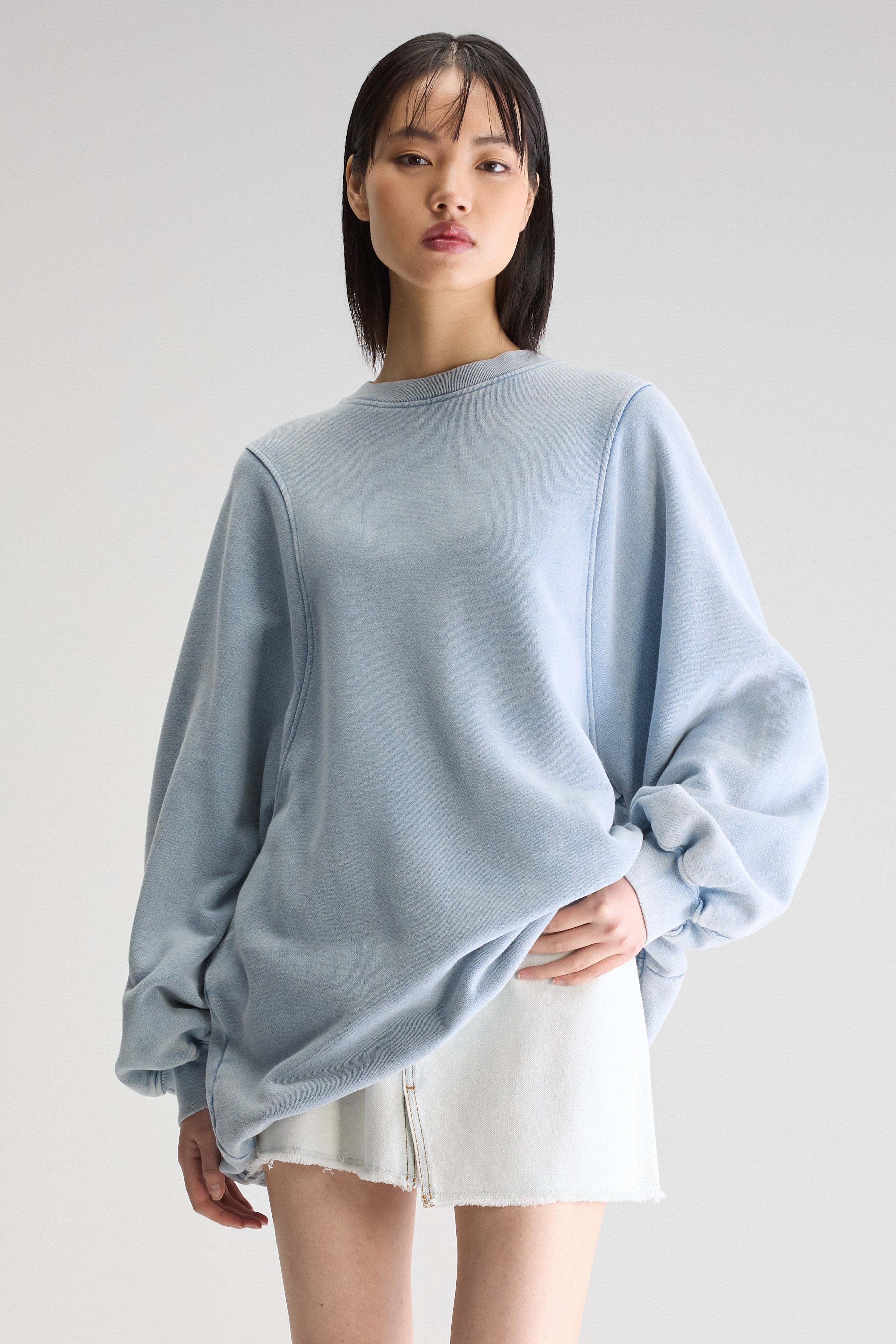 Robe Sweatshirt Filos (251 / W / DENIM)