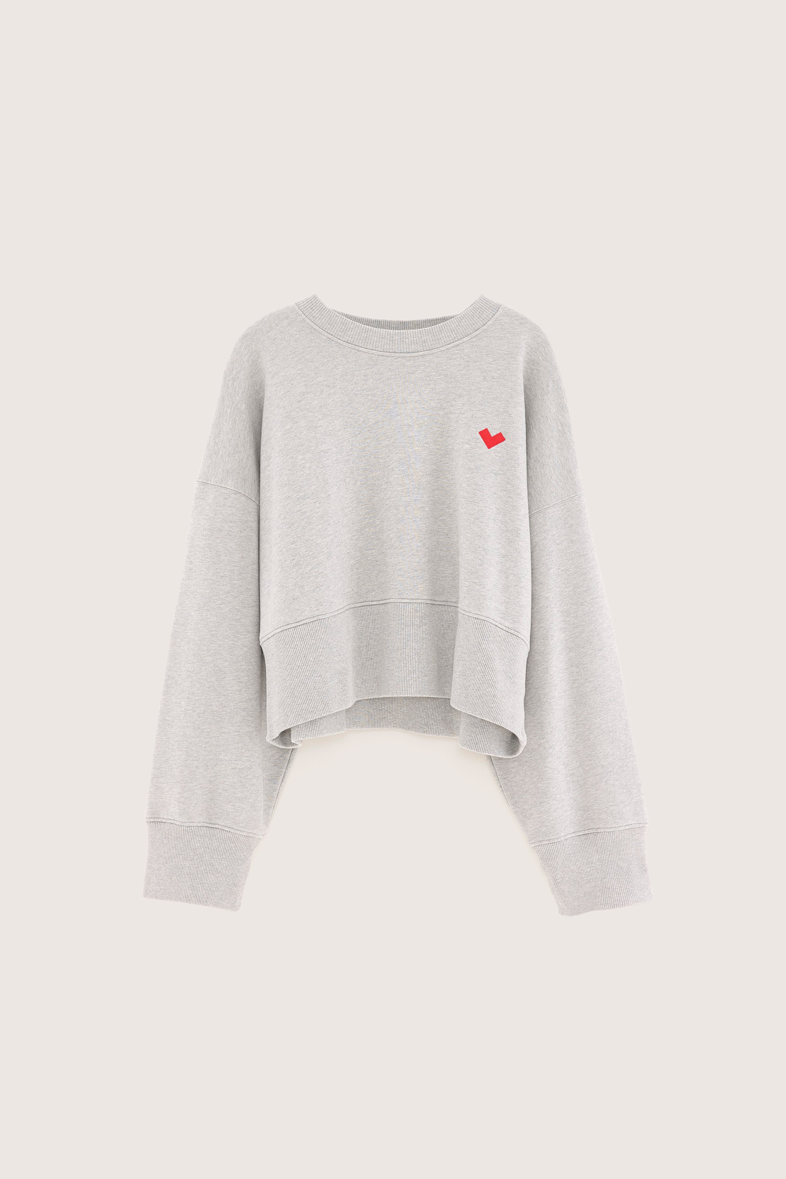 Sweatshirt col rond Slenni (251 / W / H. GREY)