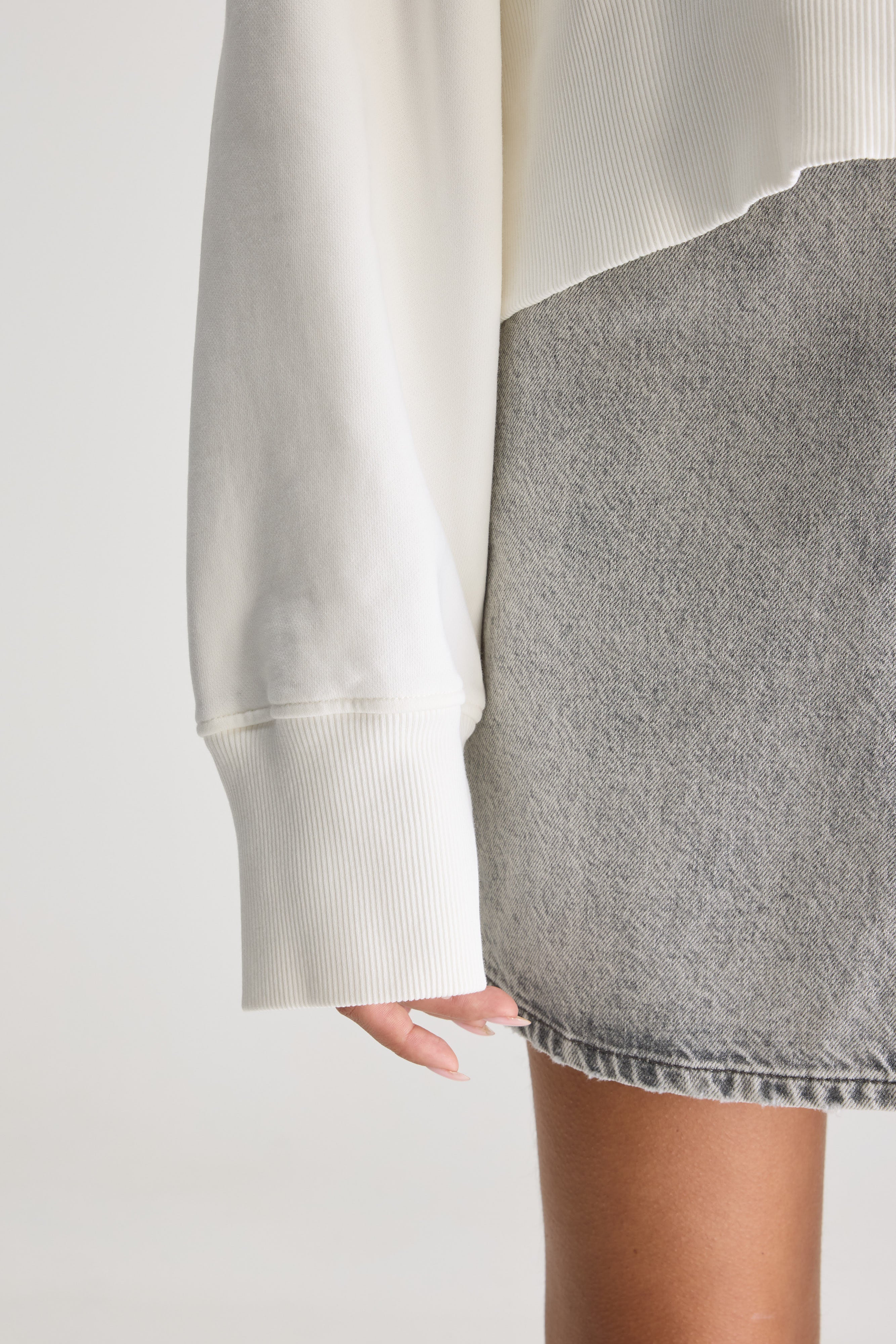 Slenni crewneck sweatshirt (251 / W / VINTAGE WHITE)
