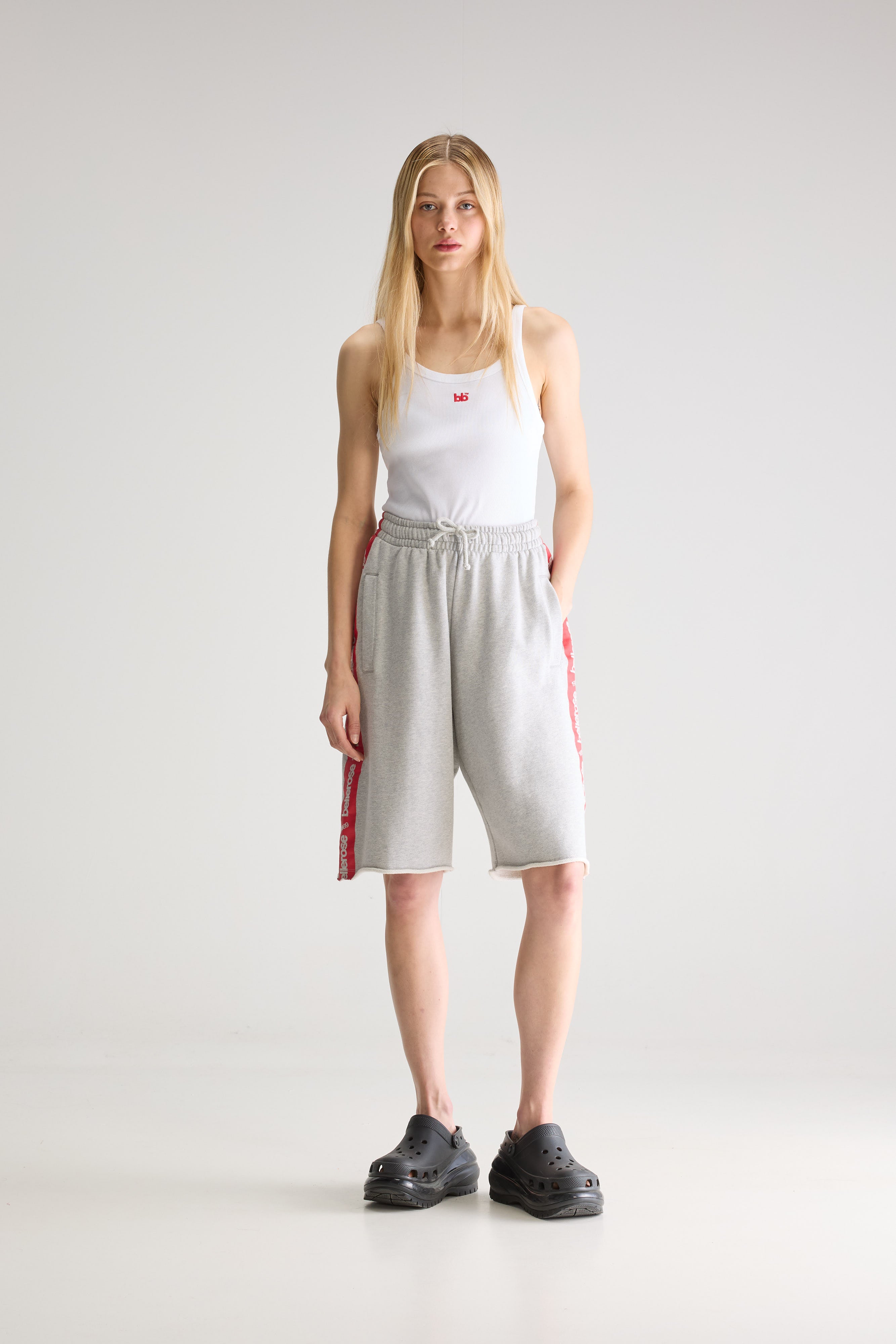 Short long en jersey Sboy (251 / W / H. GREY)