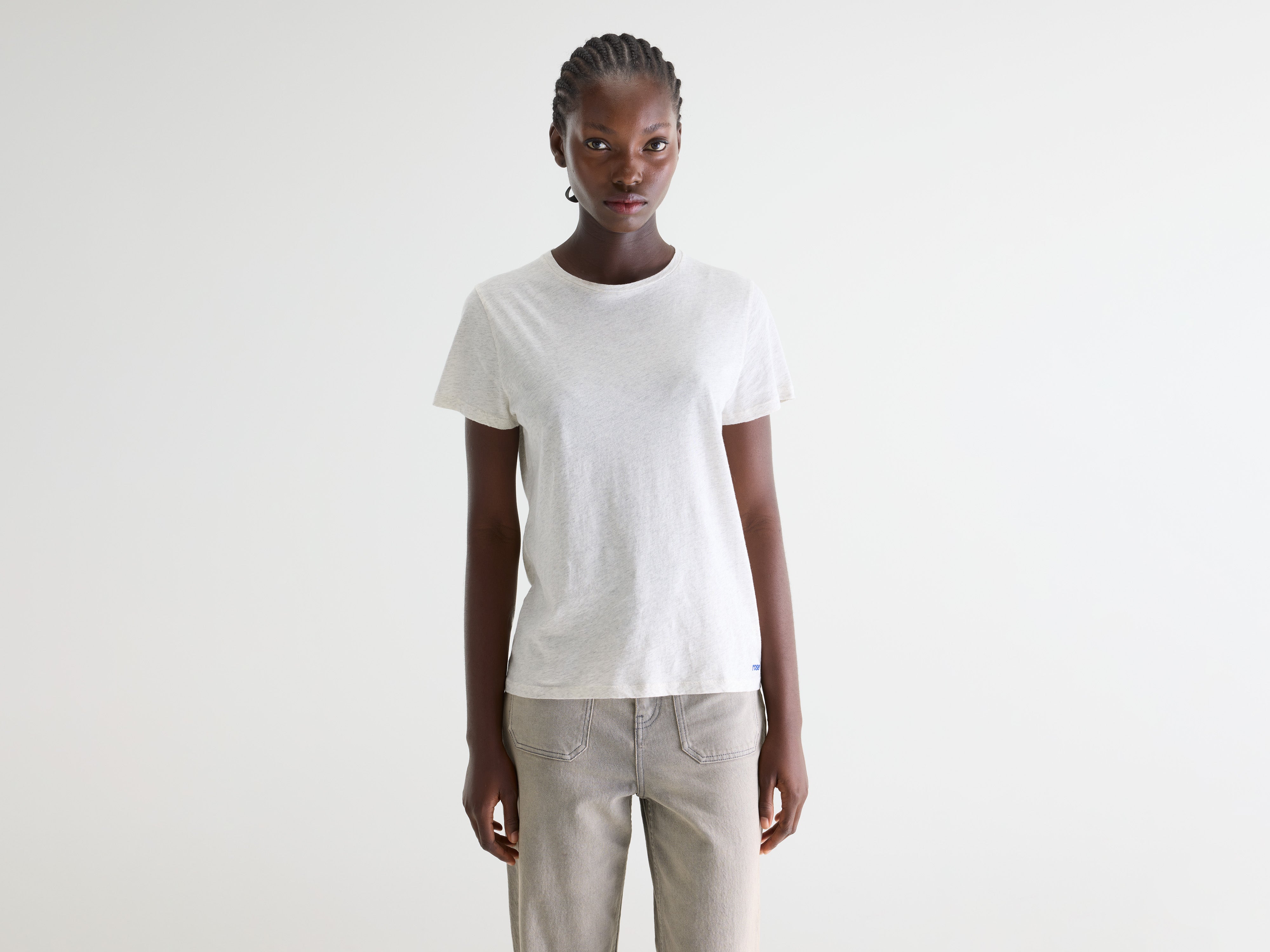 Covi short-sleeve t-shirt (242 / W / OYSTER)