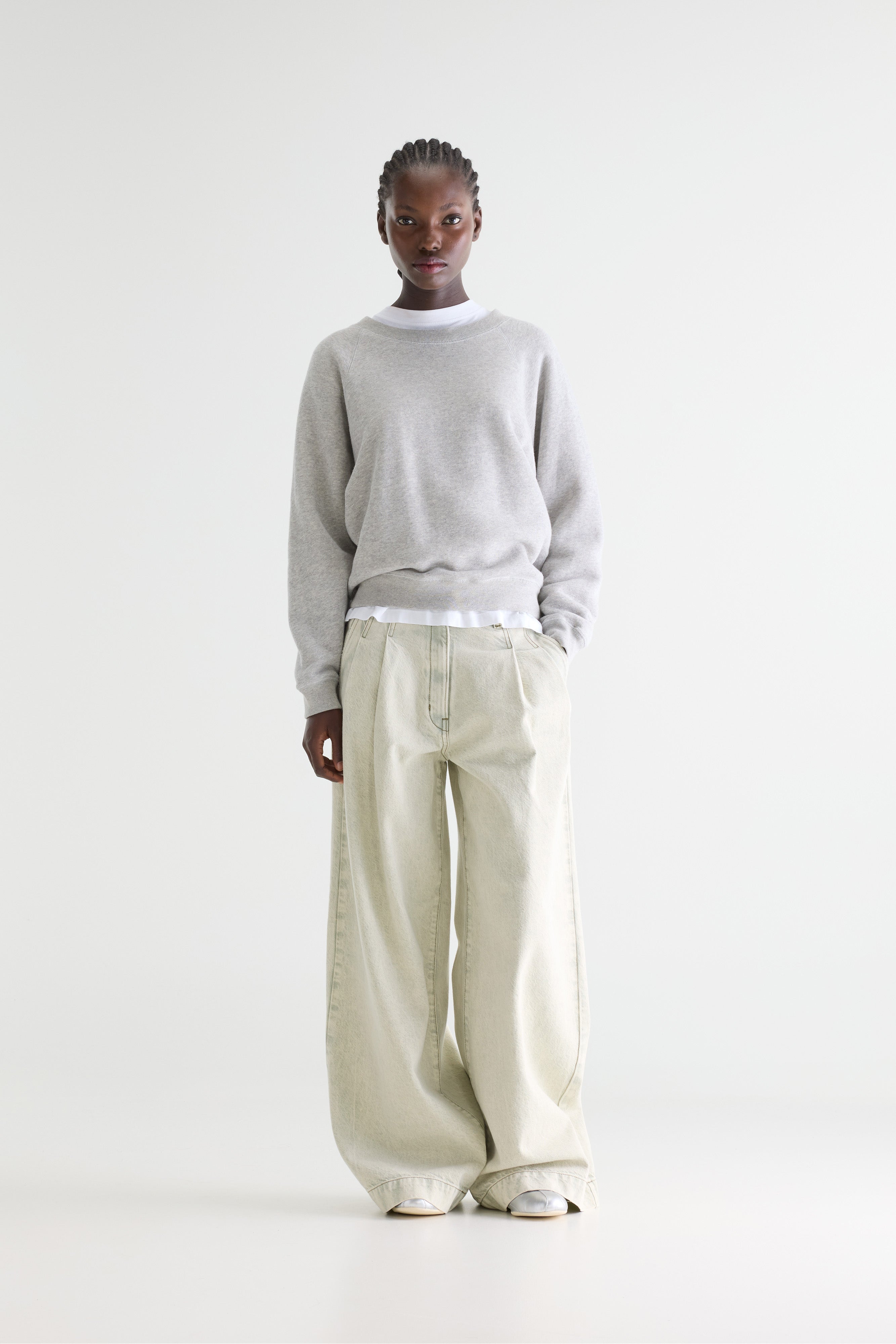Fella relaxed sweatshirt (252 / W / H. GREY)