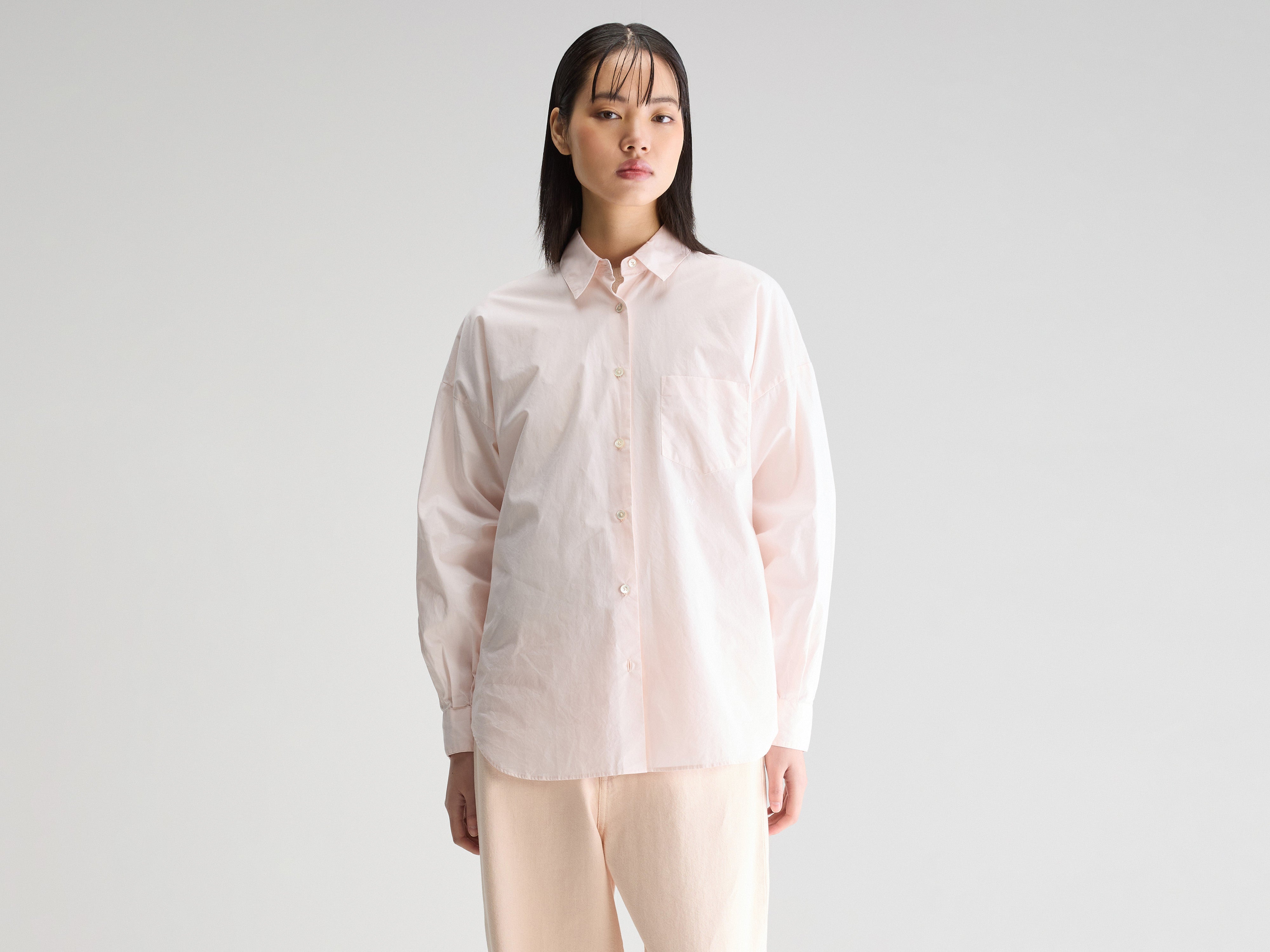 Chemise en popeline Giorgia (251 / W / STRIPE C)