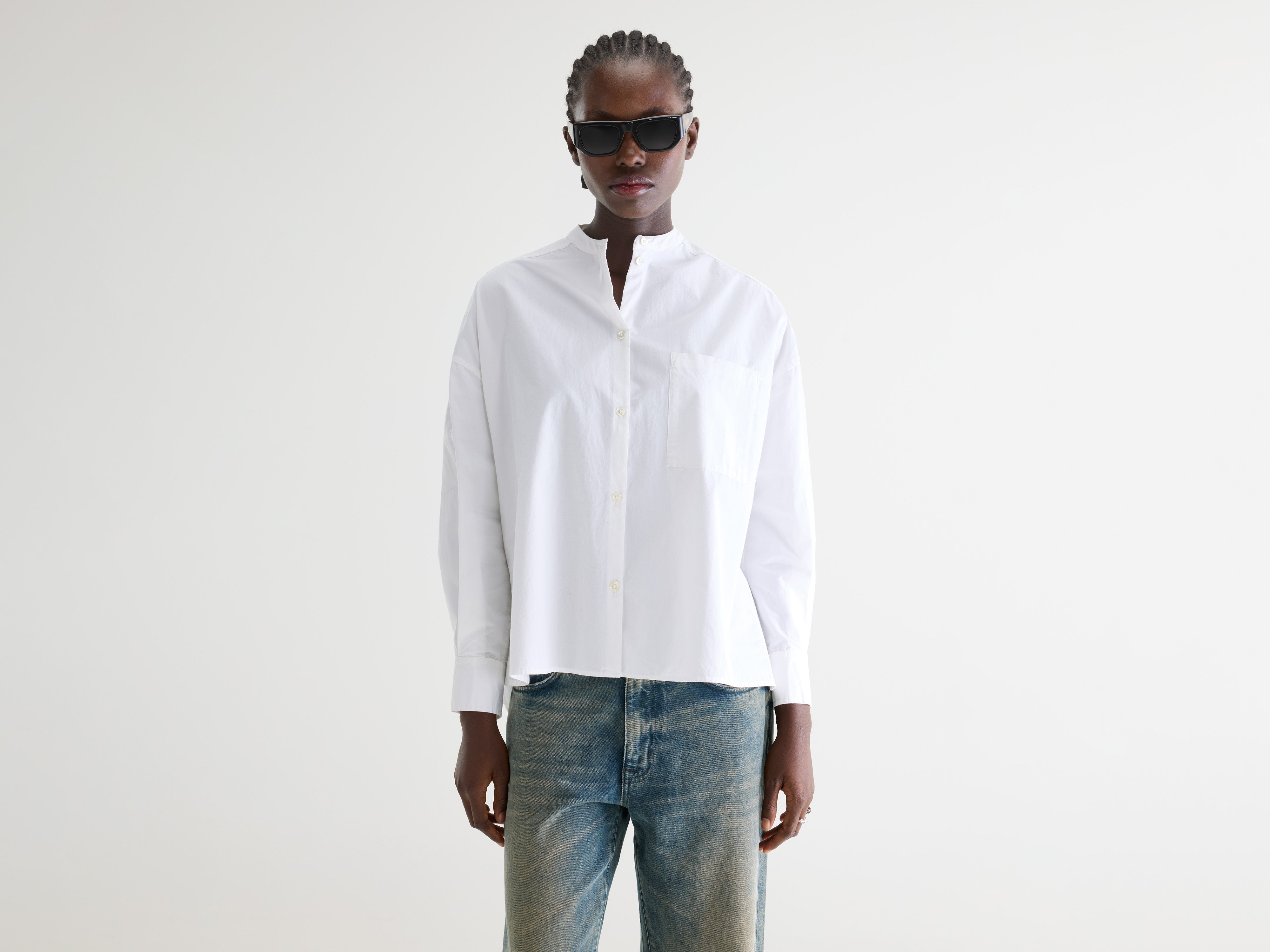 Gorky poplin shirt (252 / W / WHITE)